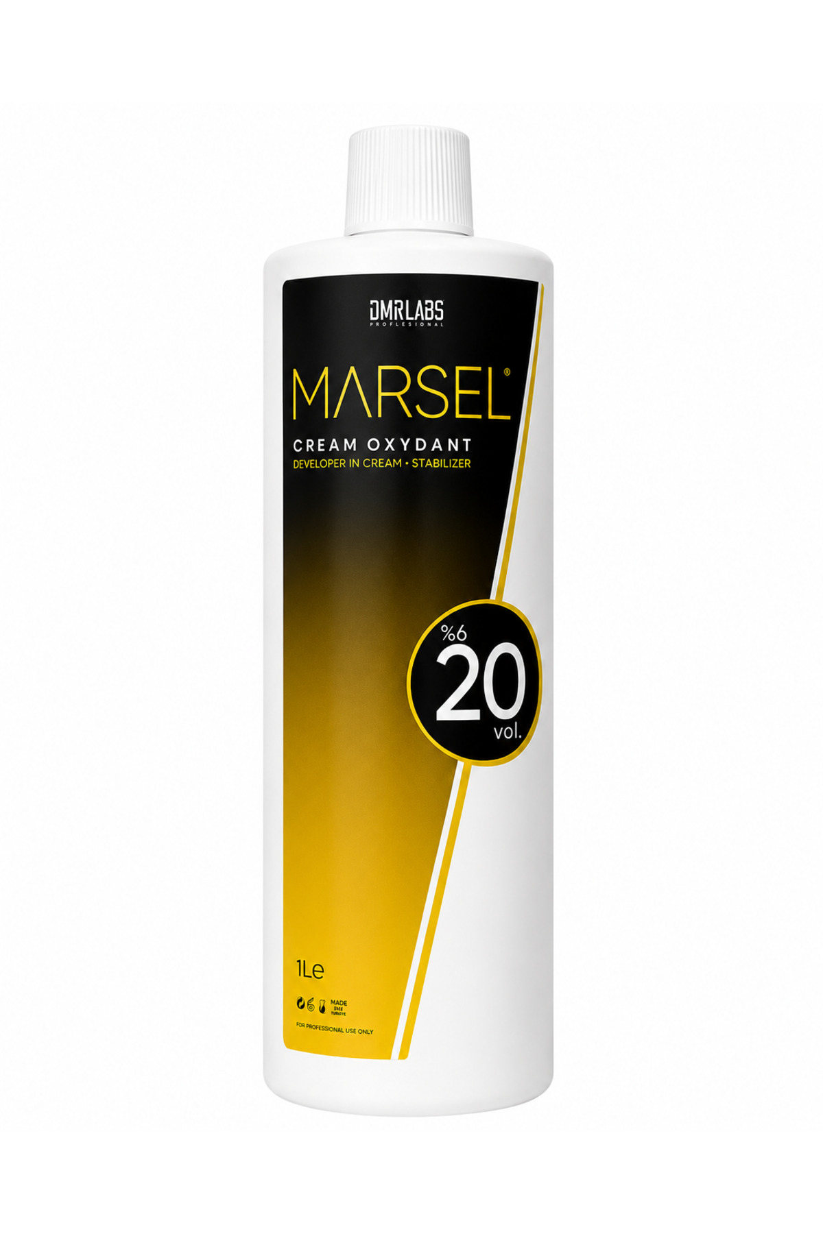 NEHOLİA Marsel %6 20 Vol Krem Oksidan 1 Litre 1000 ml ev kullanımı için Saç Boyama Oksidan Krem — marsel20