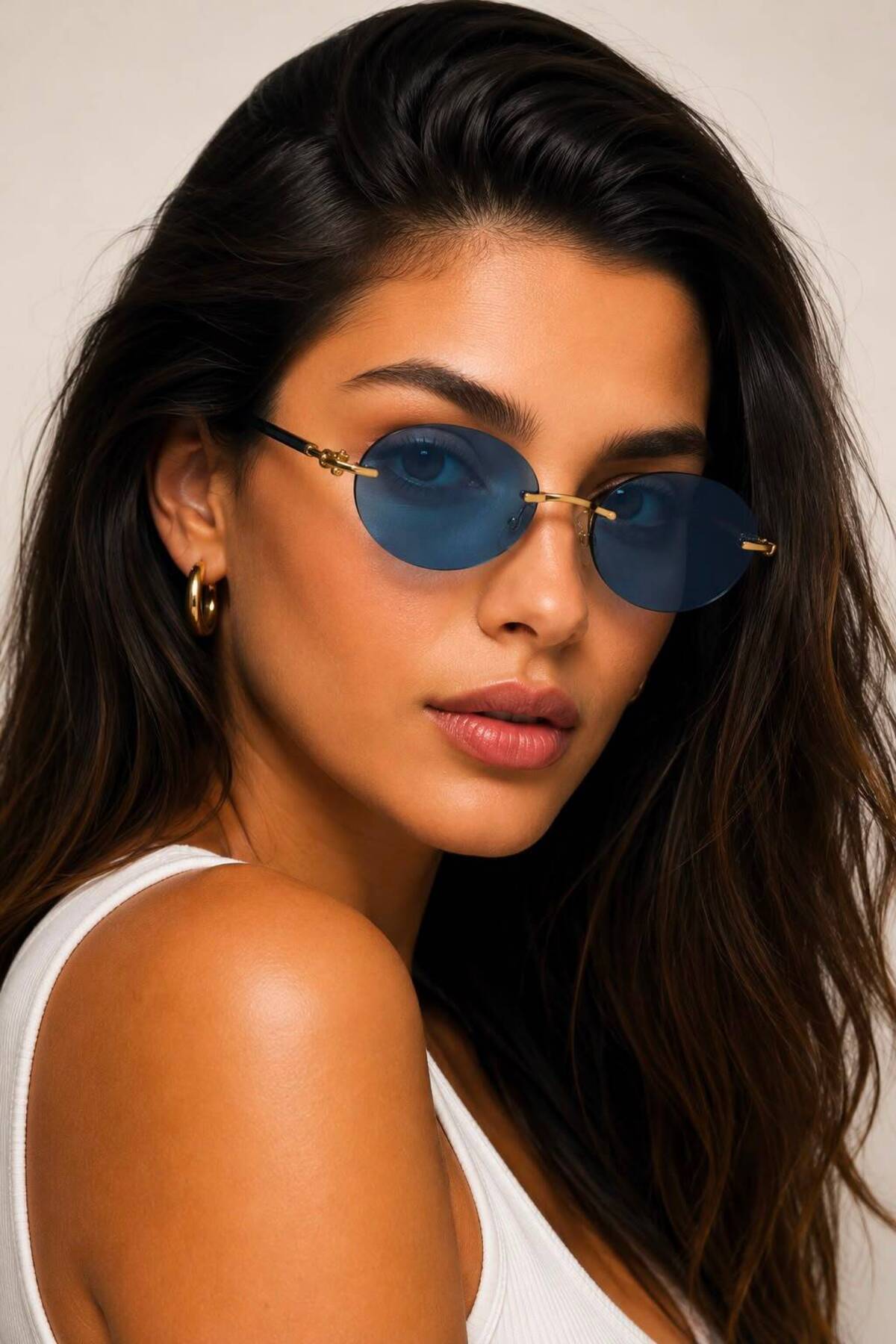 Iconic Design | Stylish Gold Detailed UV400 Sunglasses