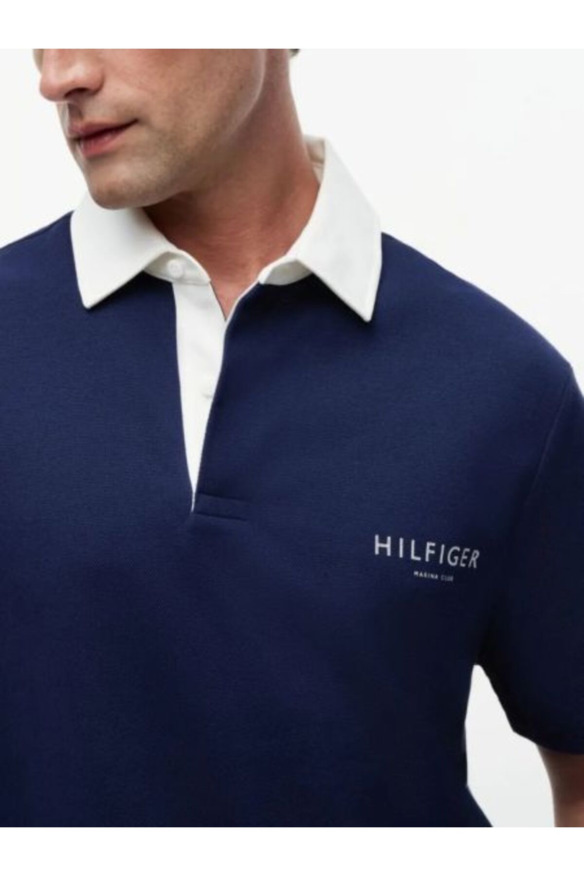 پولوشرت مردانه یقه پلو | تامی هیلفیگر Tommy Hilfiger MW0MW43284.DCC VN - تصویر 4