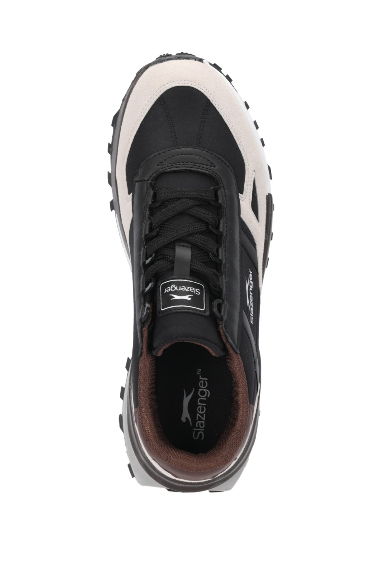 Slazenger SUPERNOVA I Erkek Siyah / Koyu Gri Günlük Spor Ayakkabısı görsel 5
