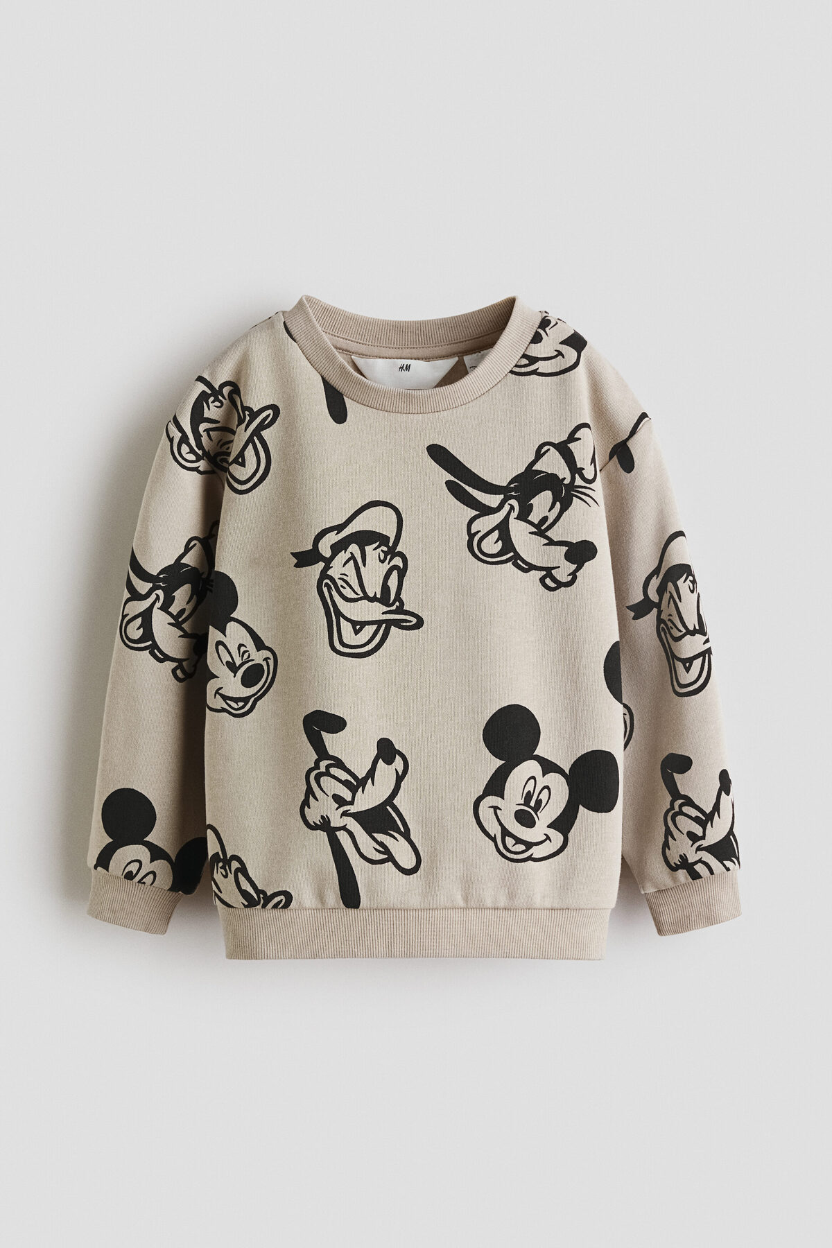 سویشرت طرح‌دار و آستردار پشمی اچ اند ام سویشرت H&M