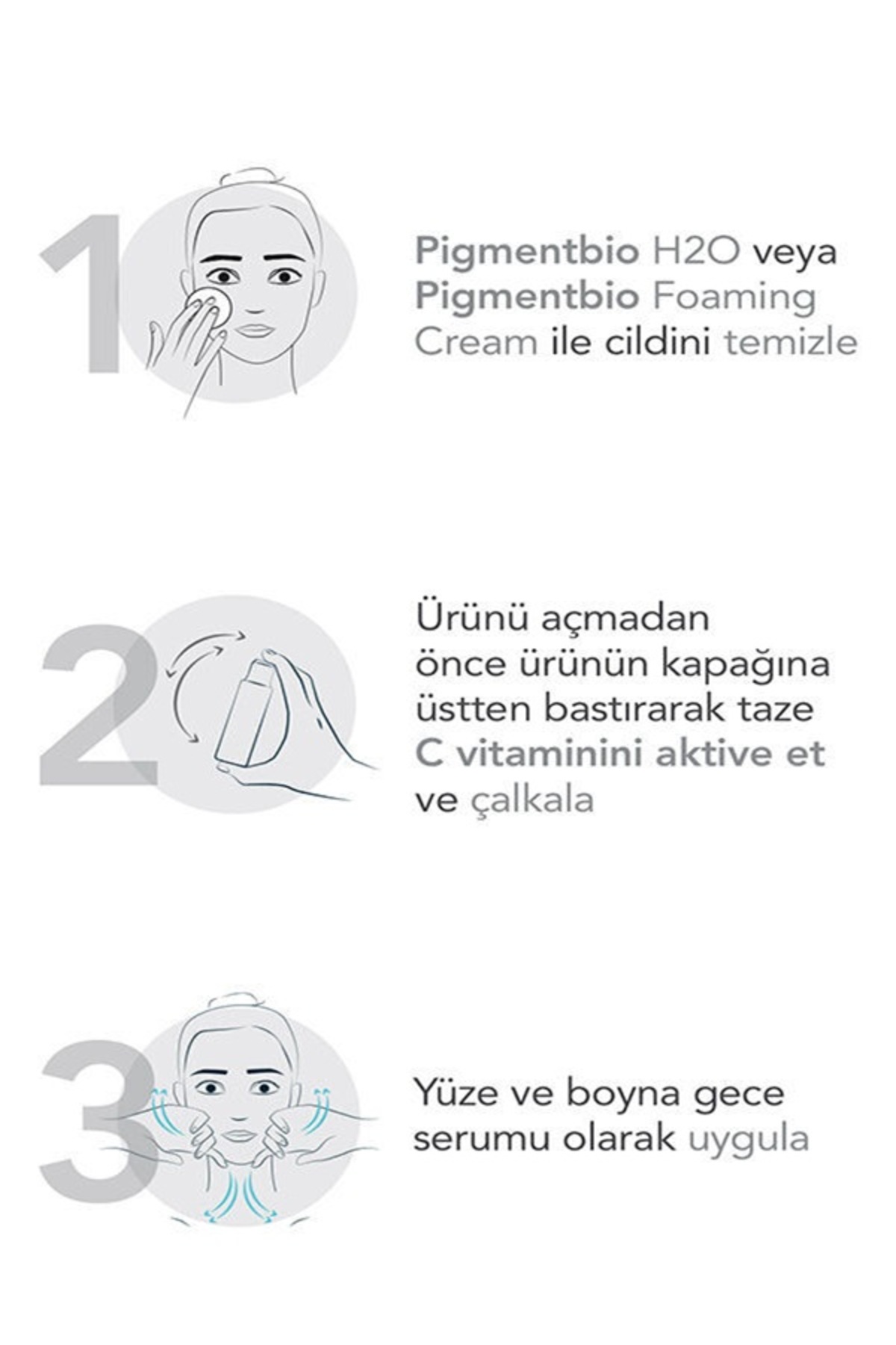 ست مراقبت 3 عددی روشن کننده و یکنواخت کننده رنگ پوست Pigmentbio