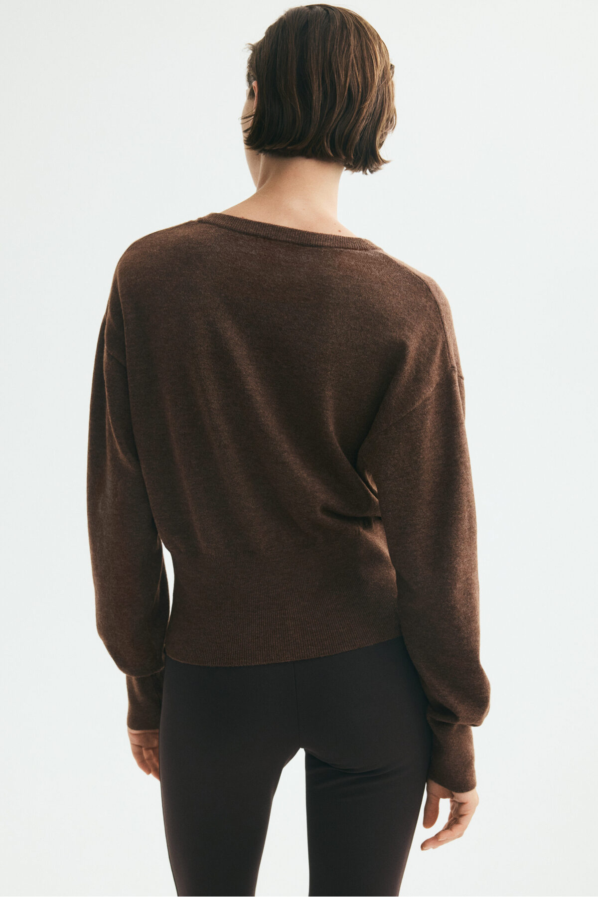 H&M İnce Triko Hırka görsel 5