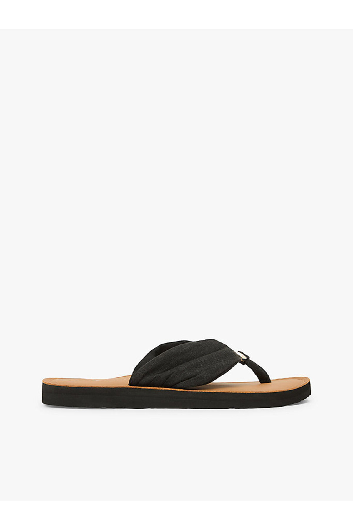 Tommy Hilfiger Kadın TH Footbed Summer Deri Sandalet