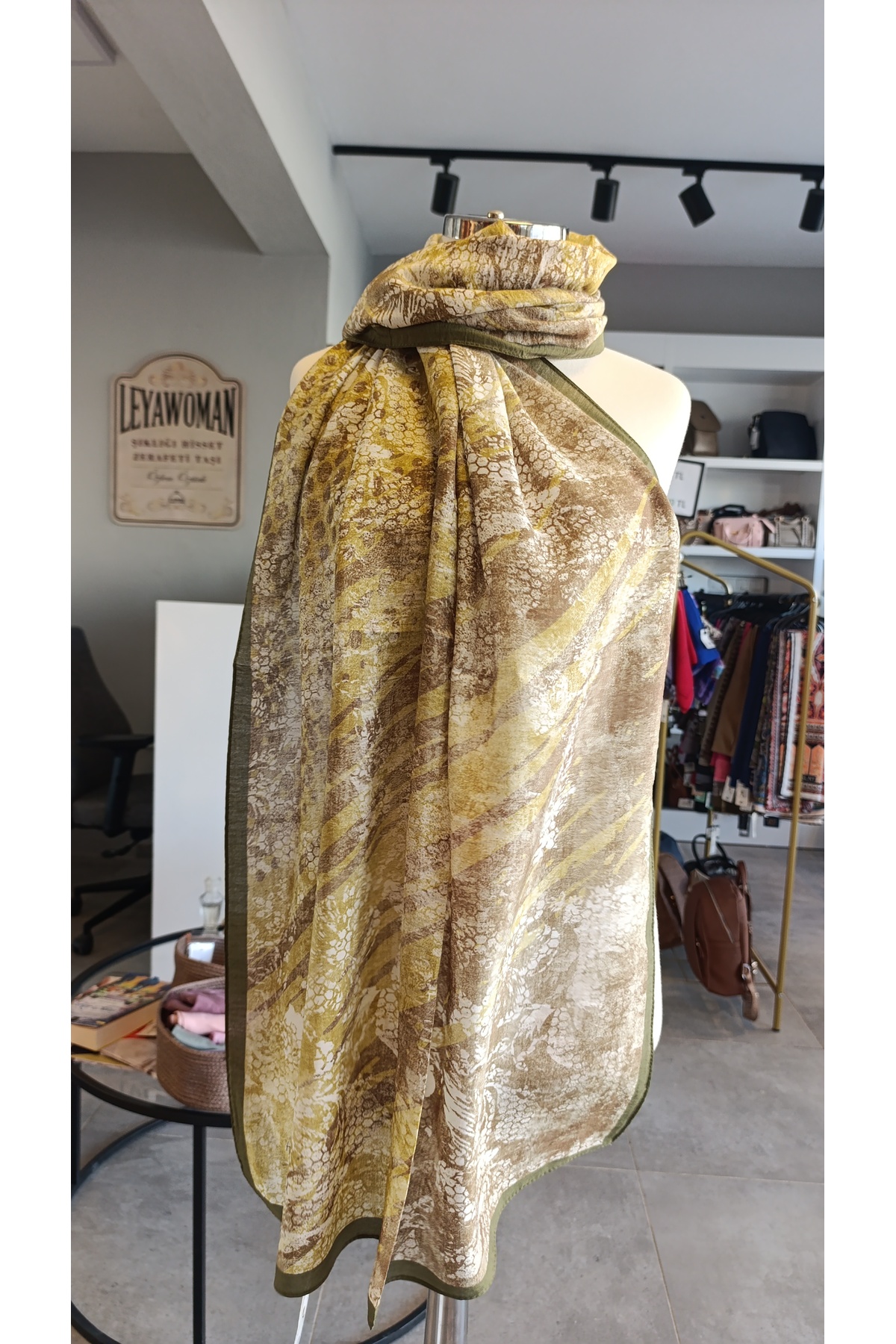 SCARF BİANCA TENSEL ŞAL GÜNLÜK KULLANIM