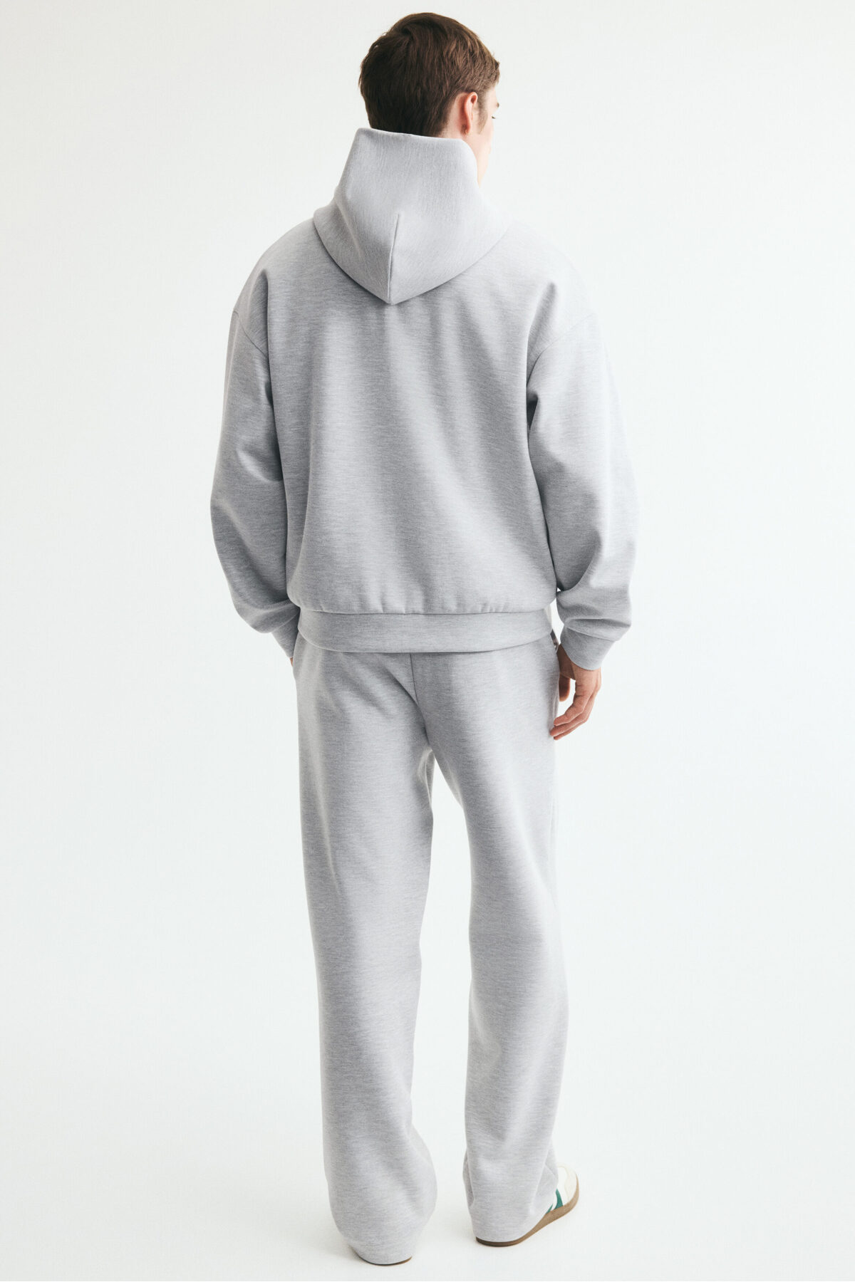 H&M İnterlok Eşofman Altı Relaxed Fit görsel 4