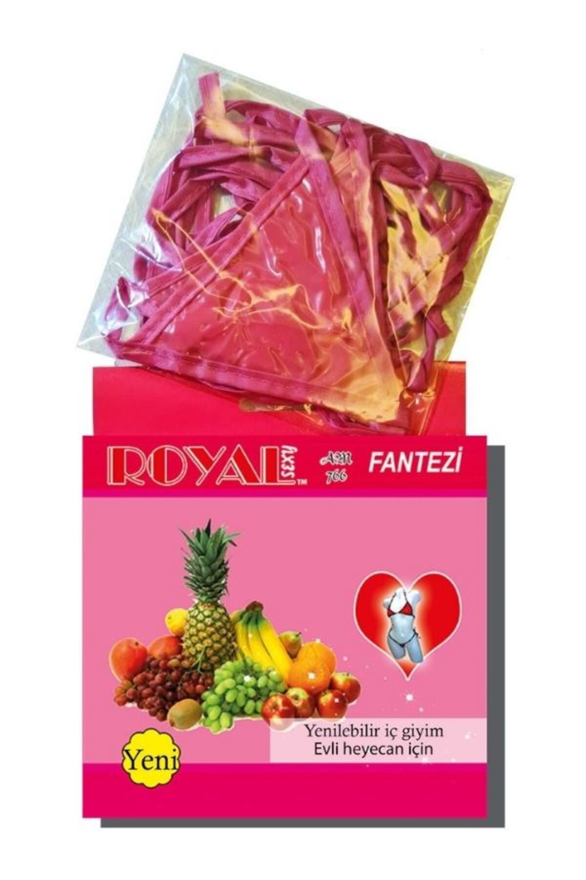 Lillie Royal Yenilebilir Tanga Sütyen Karışık Meyve Aromalı