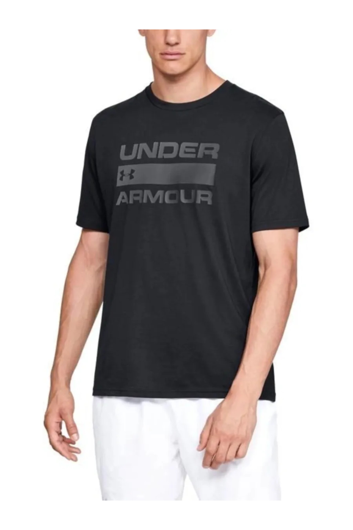 Under Armour Ua Team Issue Wordmark Ss Erkek T-Shirt 1329582-001 görsel 4