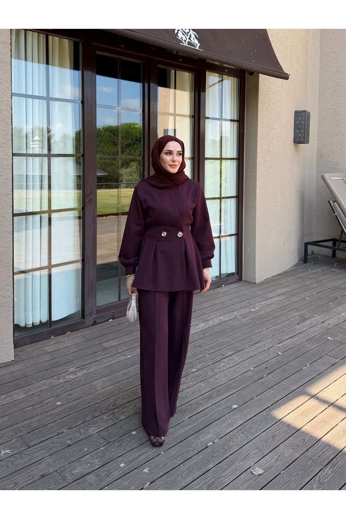 SS Design Serra Takım Mürdüm görsel 3