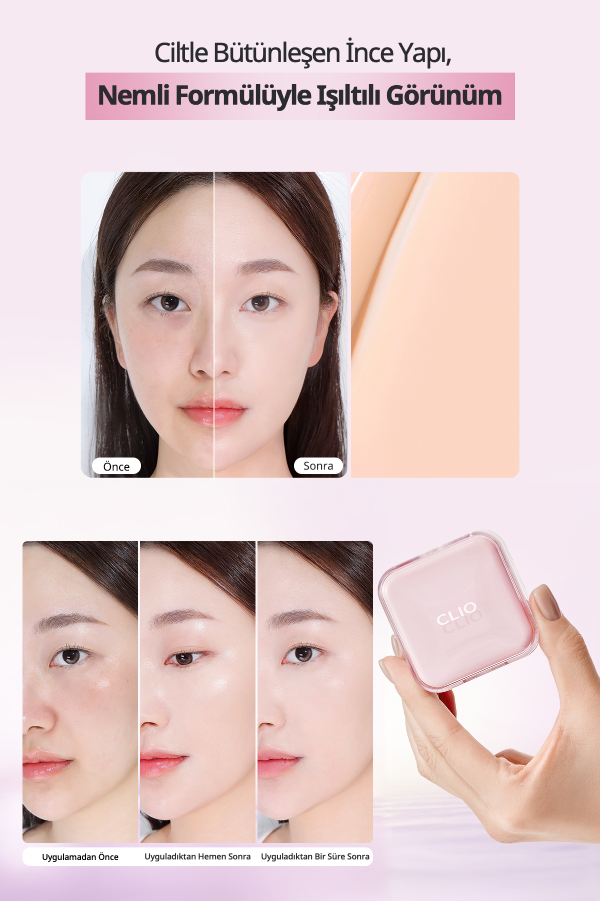 کاور محافظ توری Kill Cover Glow Essential Cushion Cushion Mini (لباس زیر زنانه ۲۱ درجه سانتیگراد) با پوشش رطوبتی SPF50+ PA++++ — بژ ۱۱۱۶۹۹ — تصویر 4 از 8