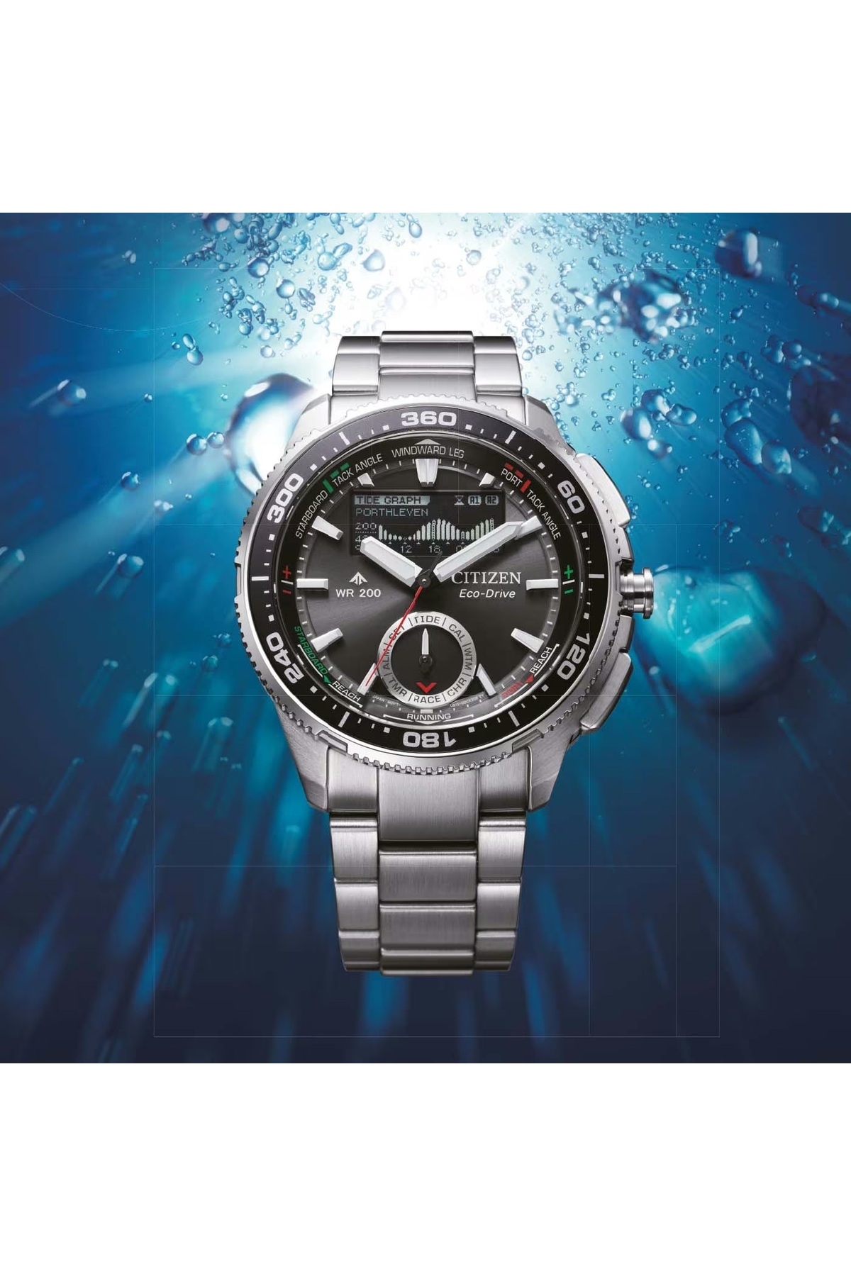 Citizen Promaster Wave Tracker Jv3001-53E Eco-Drive Kol Saati