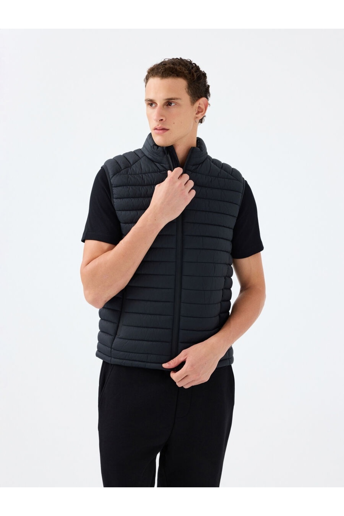 Loft Erkek Yelek LF2033222 BLACK
