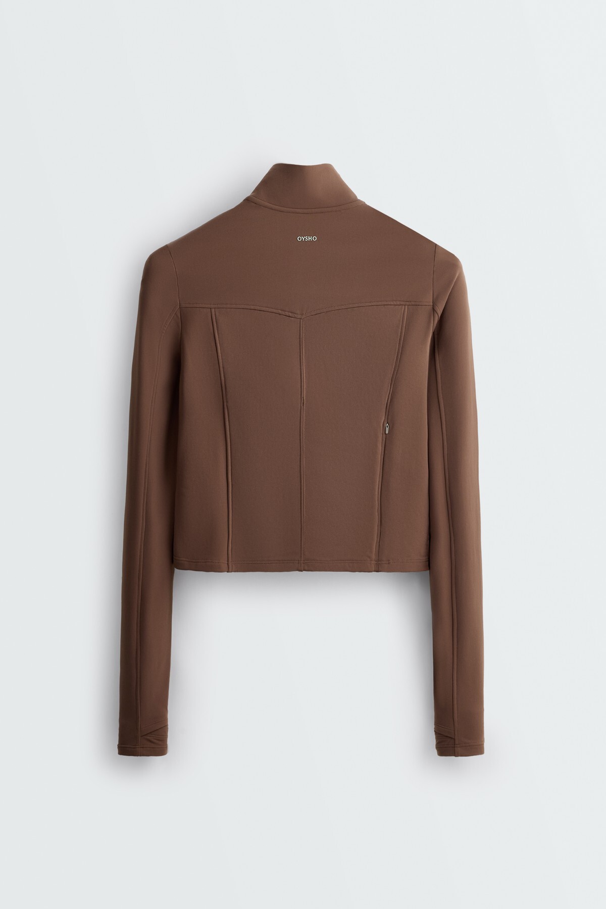 Oysho Light warm boxy teknik ceket görsel 6