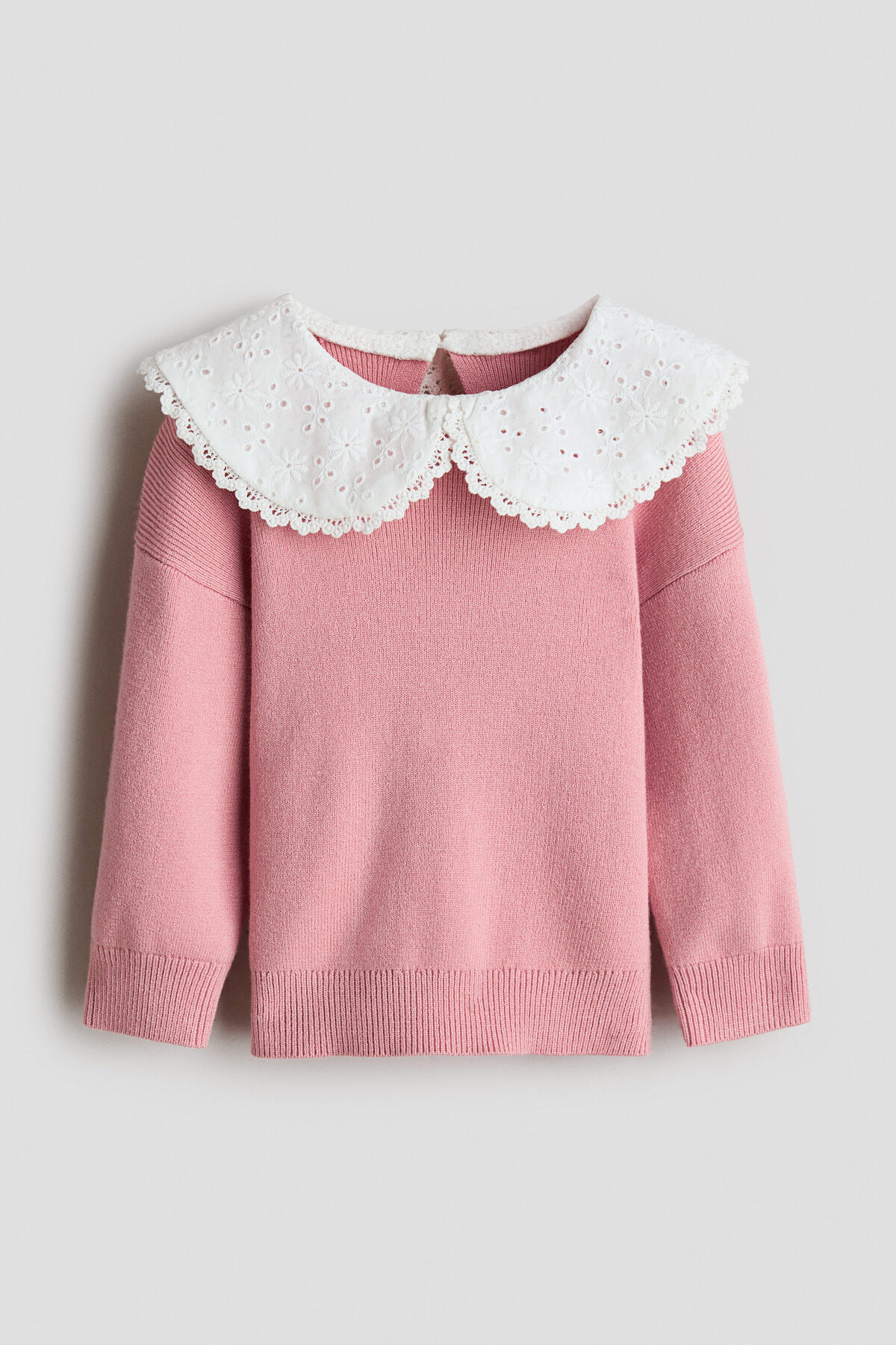 ژاکت یقه پیتر پن اچ اند ام پلیور H&M