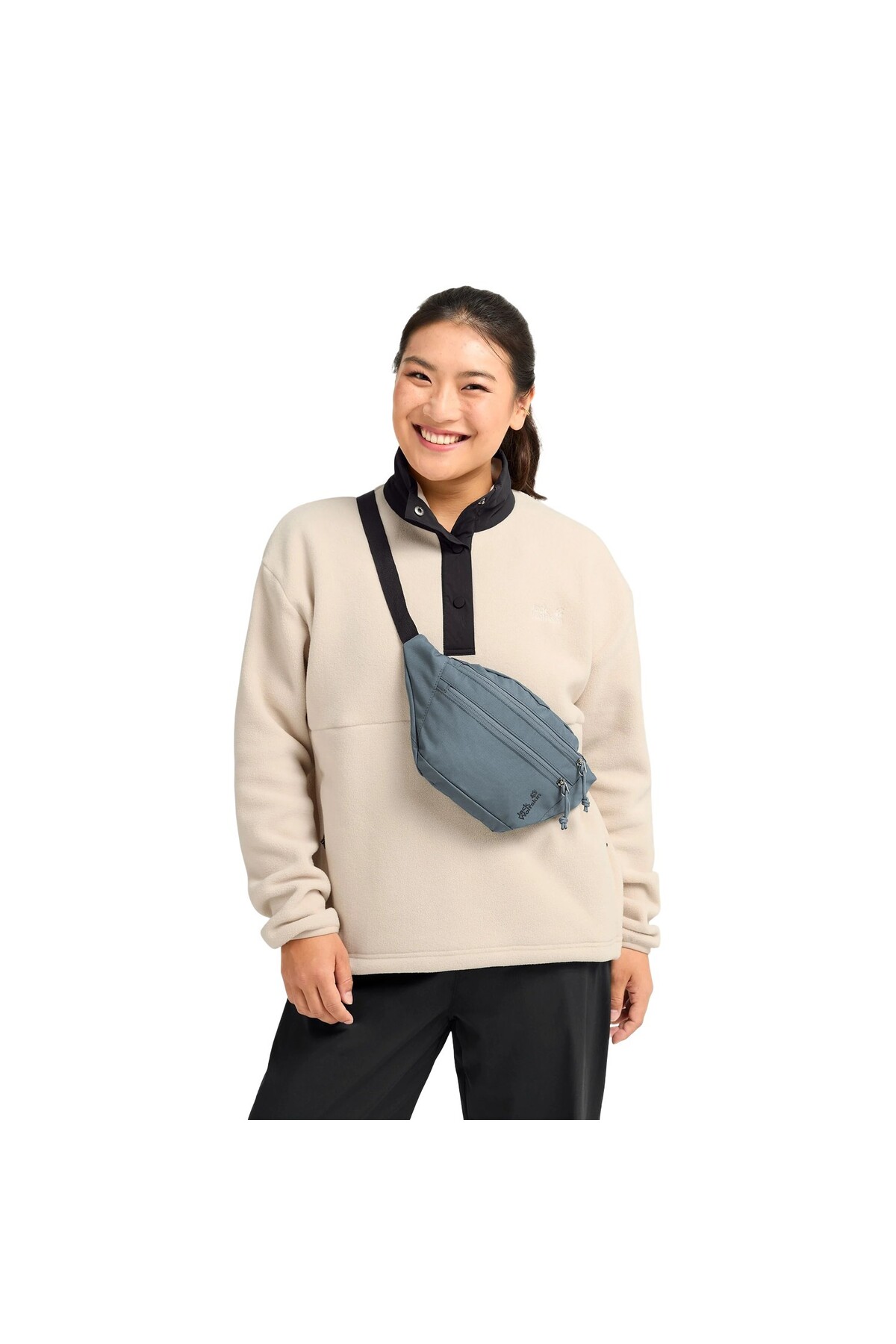 Jack Wolfskin Konya Hipbag Unisex Gri Bel Çantası UNISEX BEL ÇANTASI A66075 görsel 3