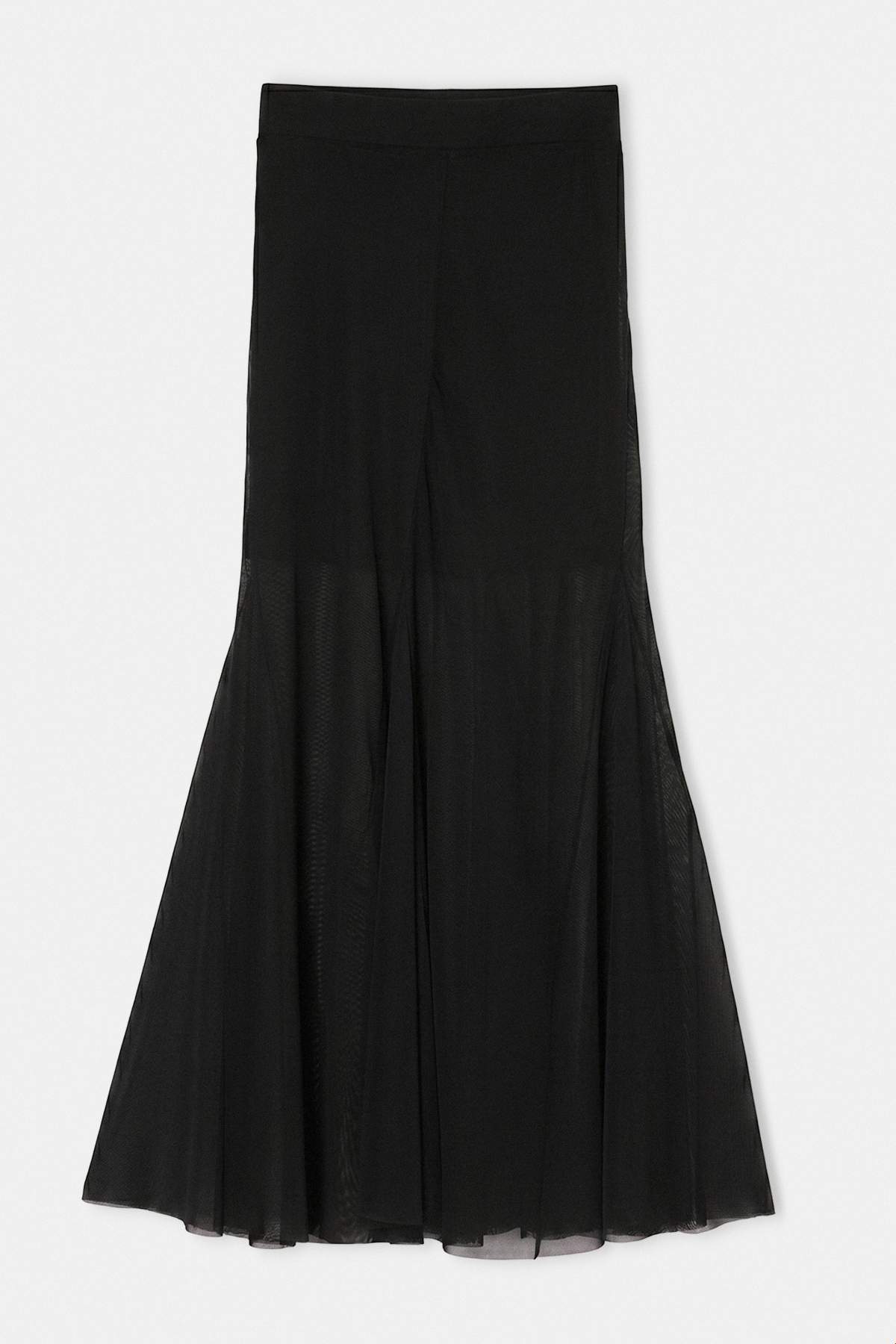 Drop by Trendyolmilla Siyah Astarlı Uzun Tül Etek TDRSS26ET00077