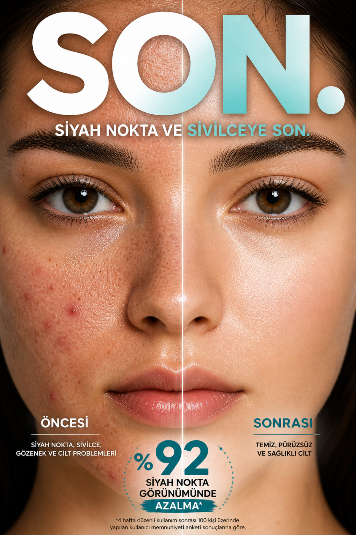 2’li Set Yeşil Çay Özlü Maske + BHA Tonik Siyah Nokta ve Akne Temizleme — siyahnolk — تصویر 3 از 5