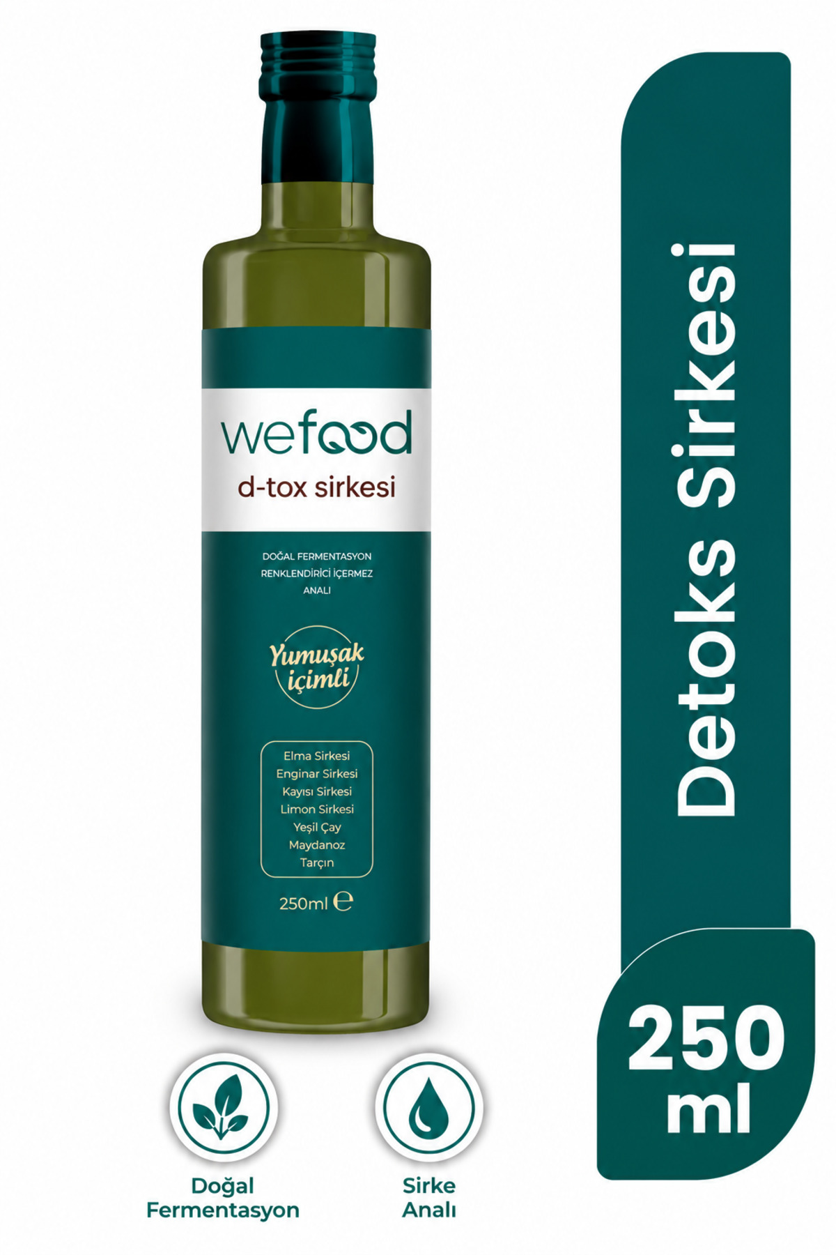 Wefood Detoks Sirkesi 250 ml (Doğal Fermantasyon) - Fiyatı, Yorumları