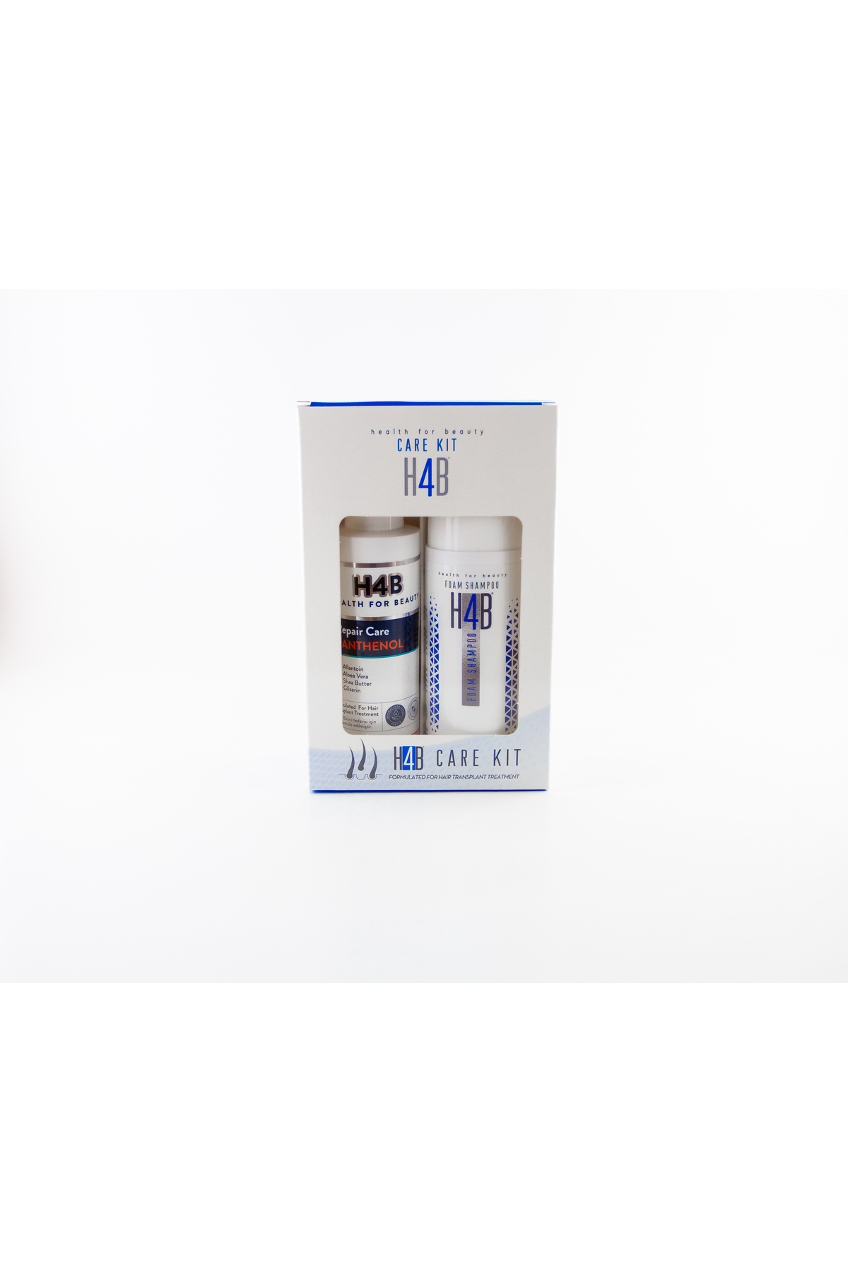 H4b Ikili Yıkama Set — Foam Shampoo ve Panthenol Losyon