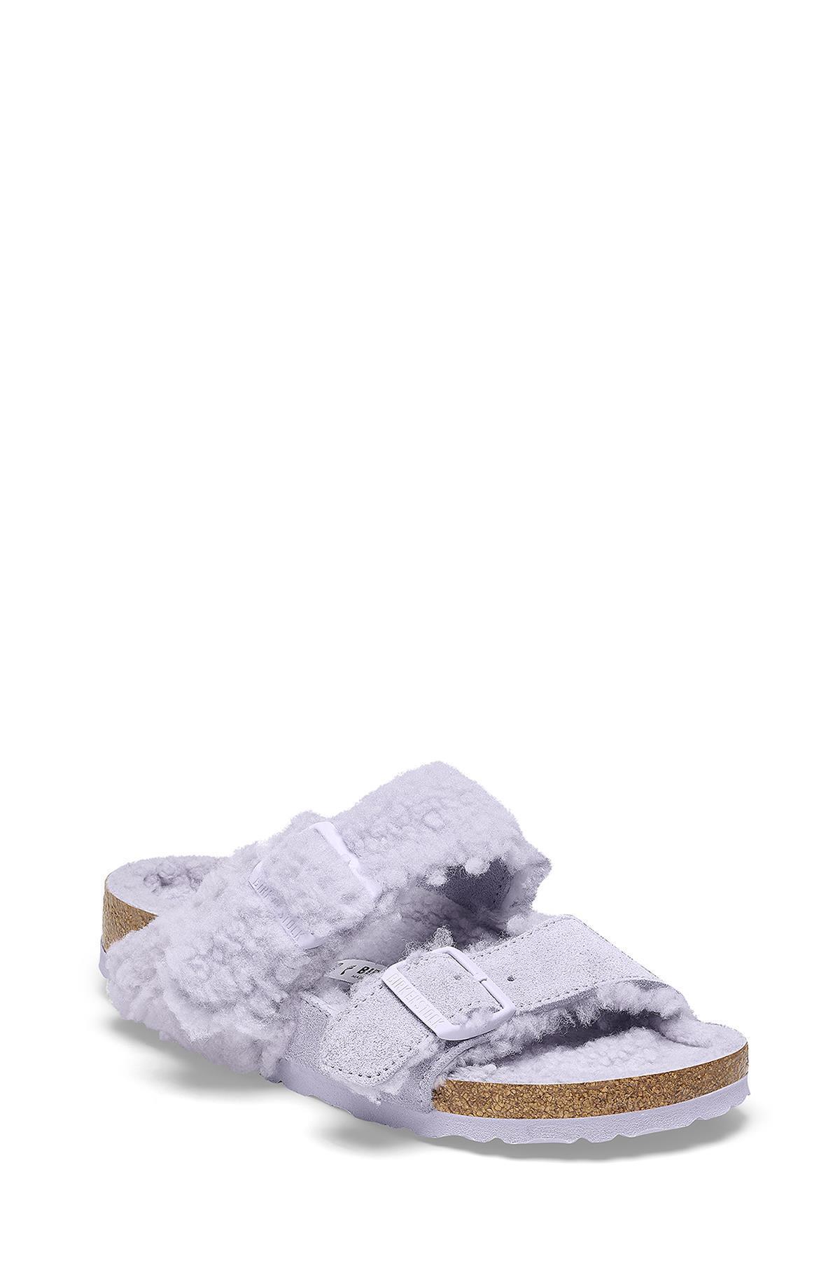 صندل زنانه آریزونا اسپلیت VI تدی لاف کد 1025497 بیرکن استاک دمپایی Birkenstock