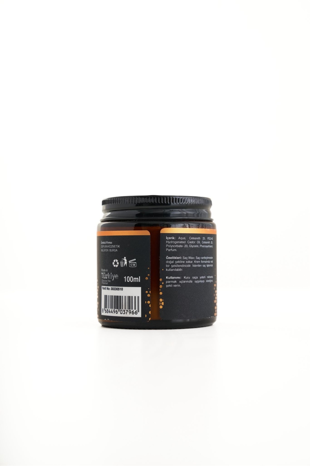 Wax Saç Şekillendirici Mat Krem Wax — wax01 — تصویر 3 از 3