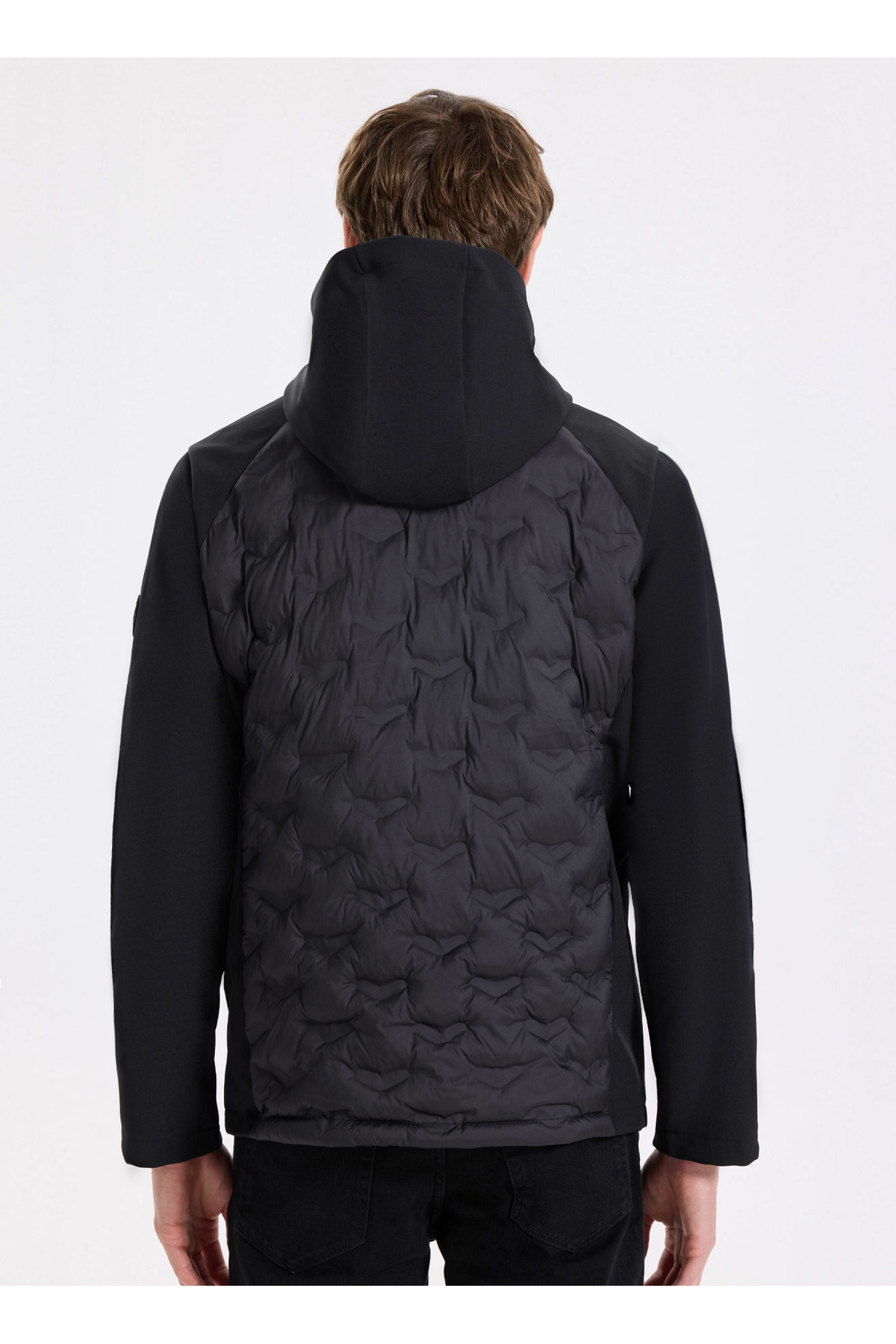 D5WM-MNT3716 Siyah Relaxed Erkek Spor Mont — مشکی 5003272702 — تصویر 5 از 5