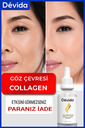 Devida Kırışıklık Karşıtı Serum Botox Etkili Göz Çevresi ve Kaz Ayağı İçin Ko...
