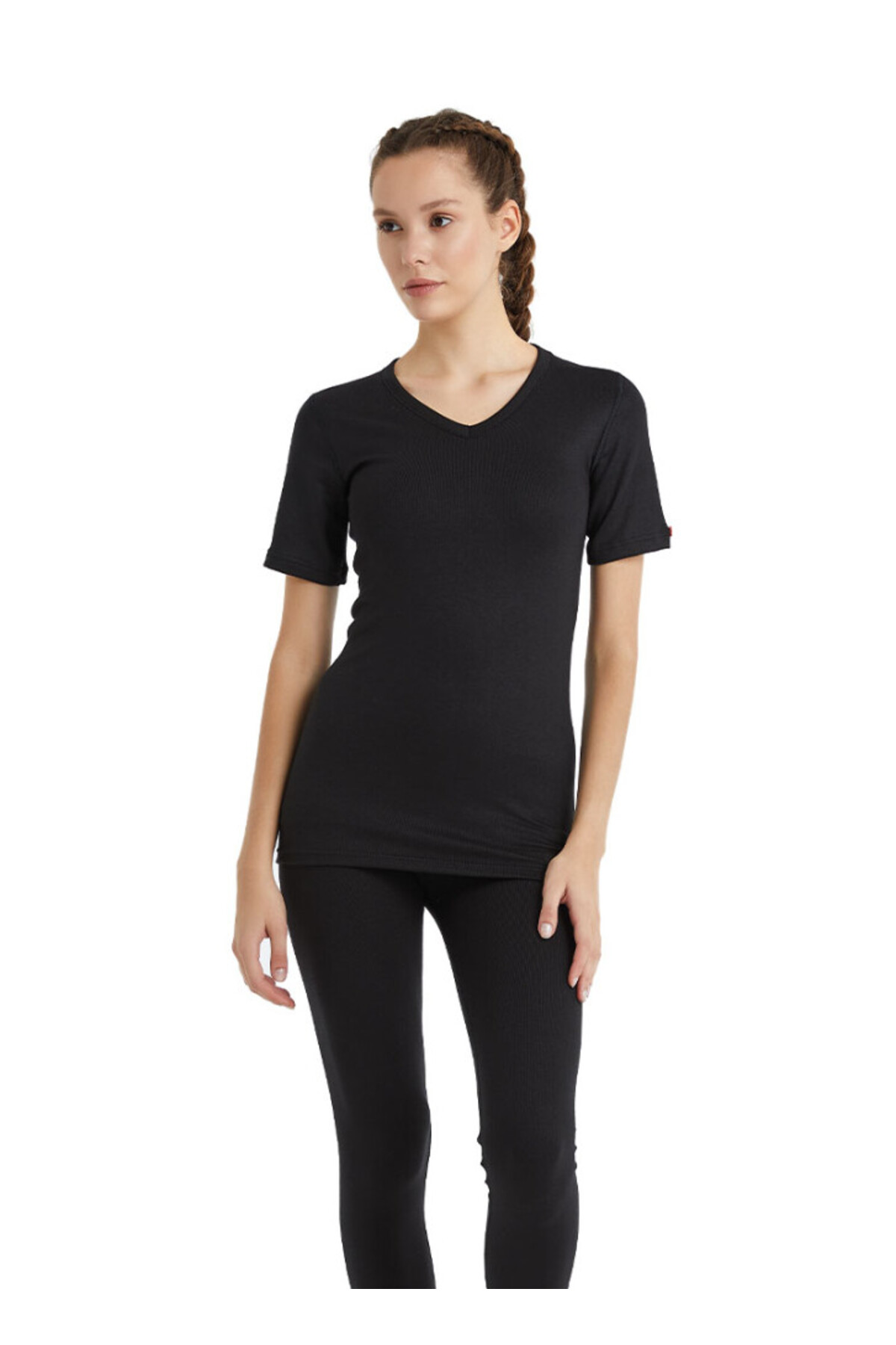 Blackspade Unisex Termal Tişört 2. Seviye 1263 - Siyah görsel 7