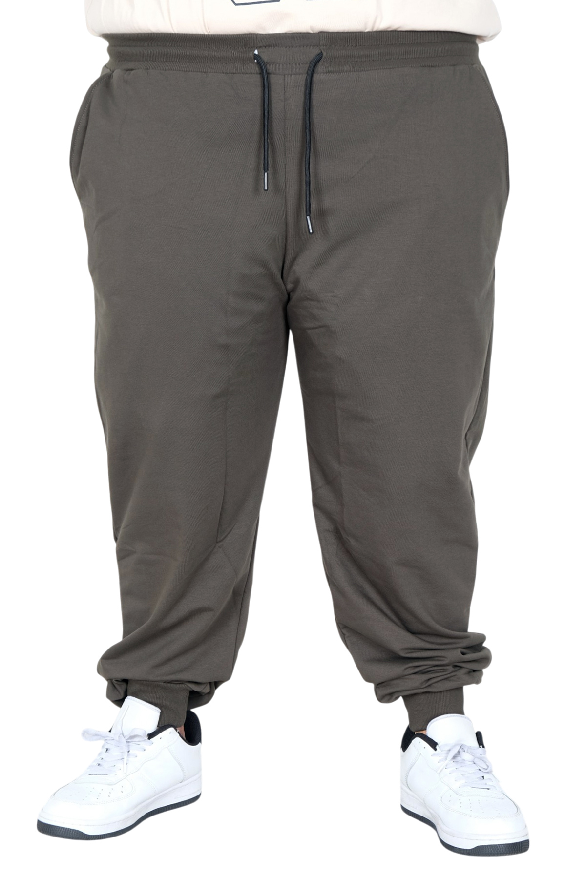 Mode Xl Plus Size Sweatpants Multipack Printed 20507 Khaki