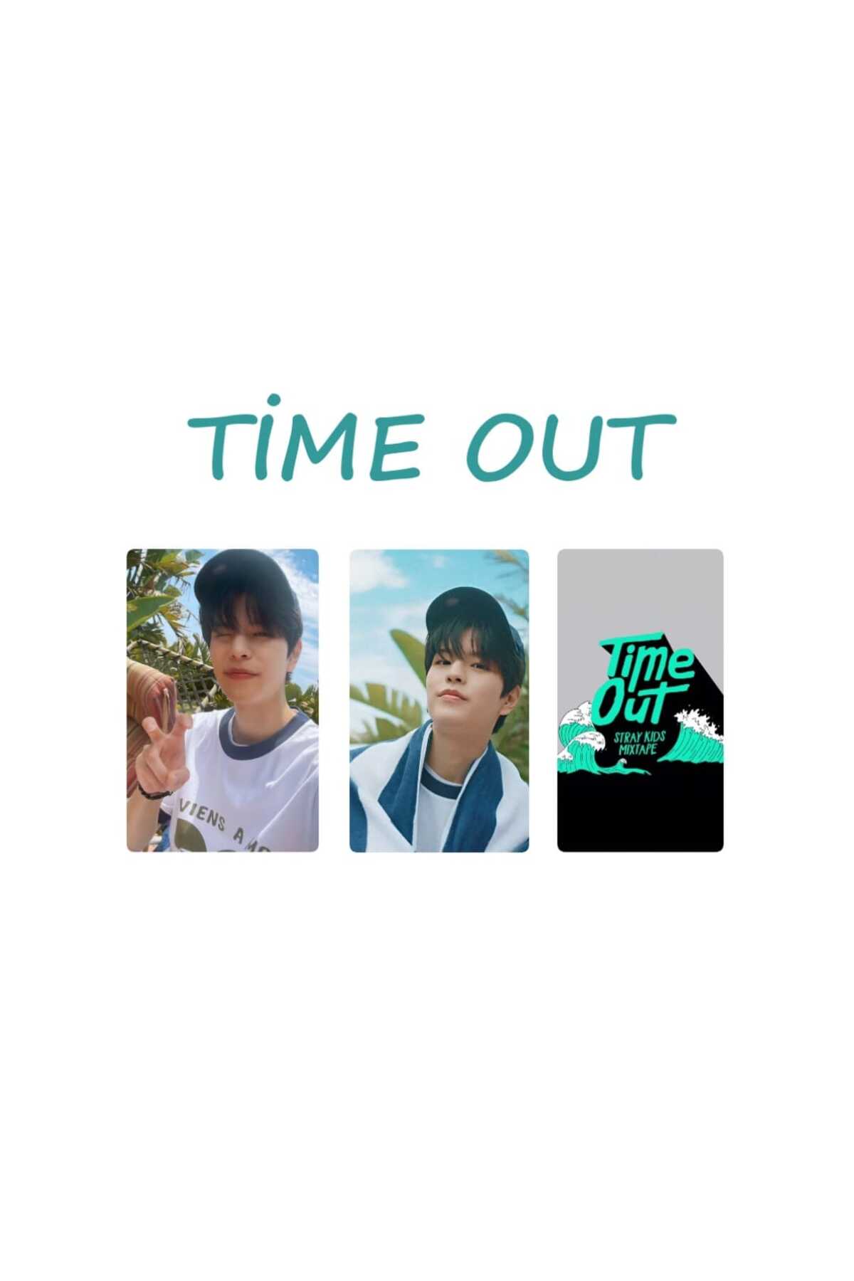 REN AKSESUAR Kpop Straykıds Seungmin Time Out Lomo Card Set