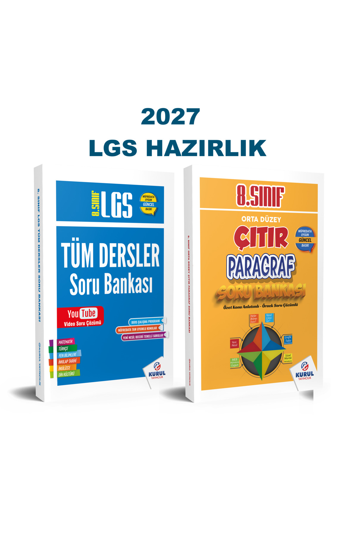 Kurul Yayıncılık 2027 8.sınıf Lgs Tüm Dersler Soru Bankası Ve