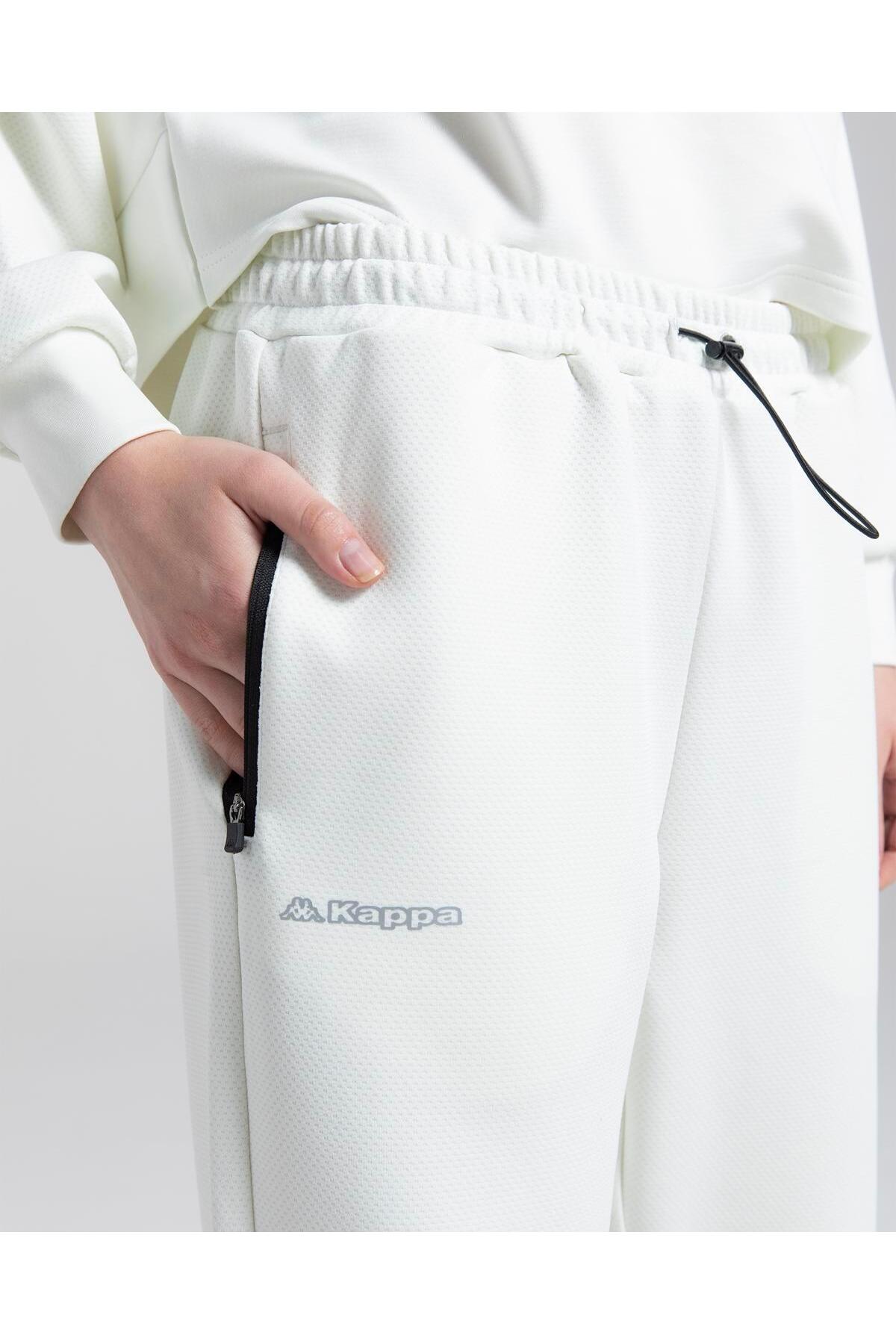 Kappa Logo Ebanista Kadın Gri Comfort Eşofman Altı görsel 2