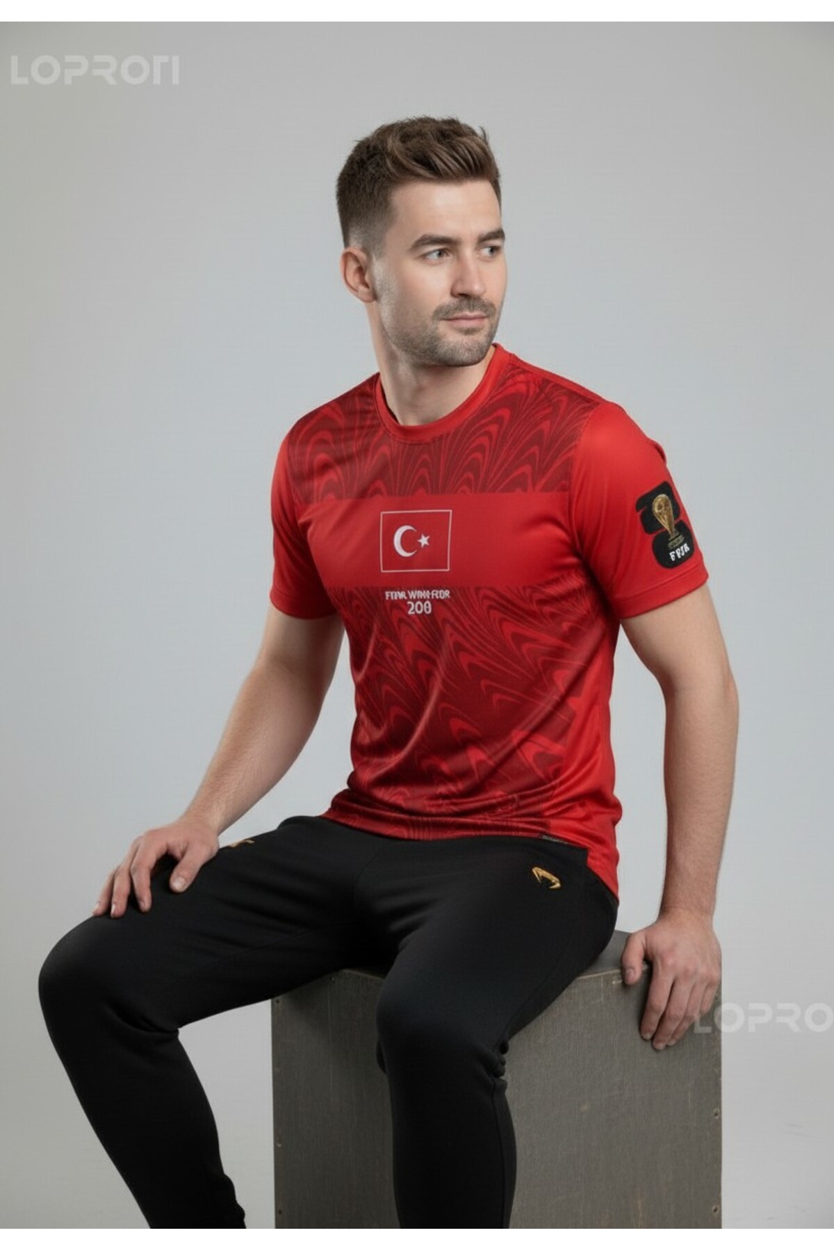 Lopron FIFA World Cup 26 Türkiye Forması - 2026 Dünya kupası Forması görsel 5