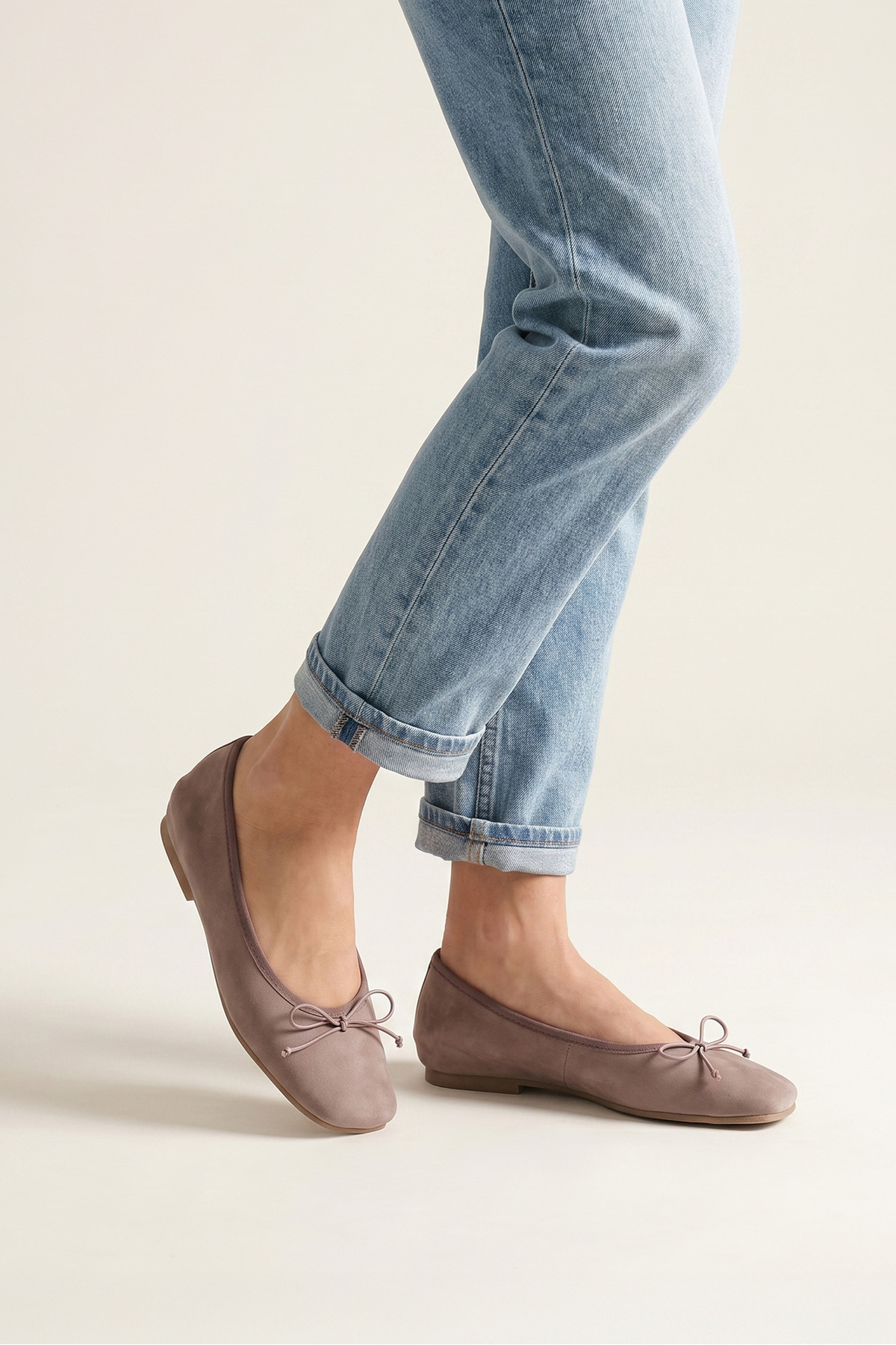Doren Genuine Leather Soft Formed Women's Flats