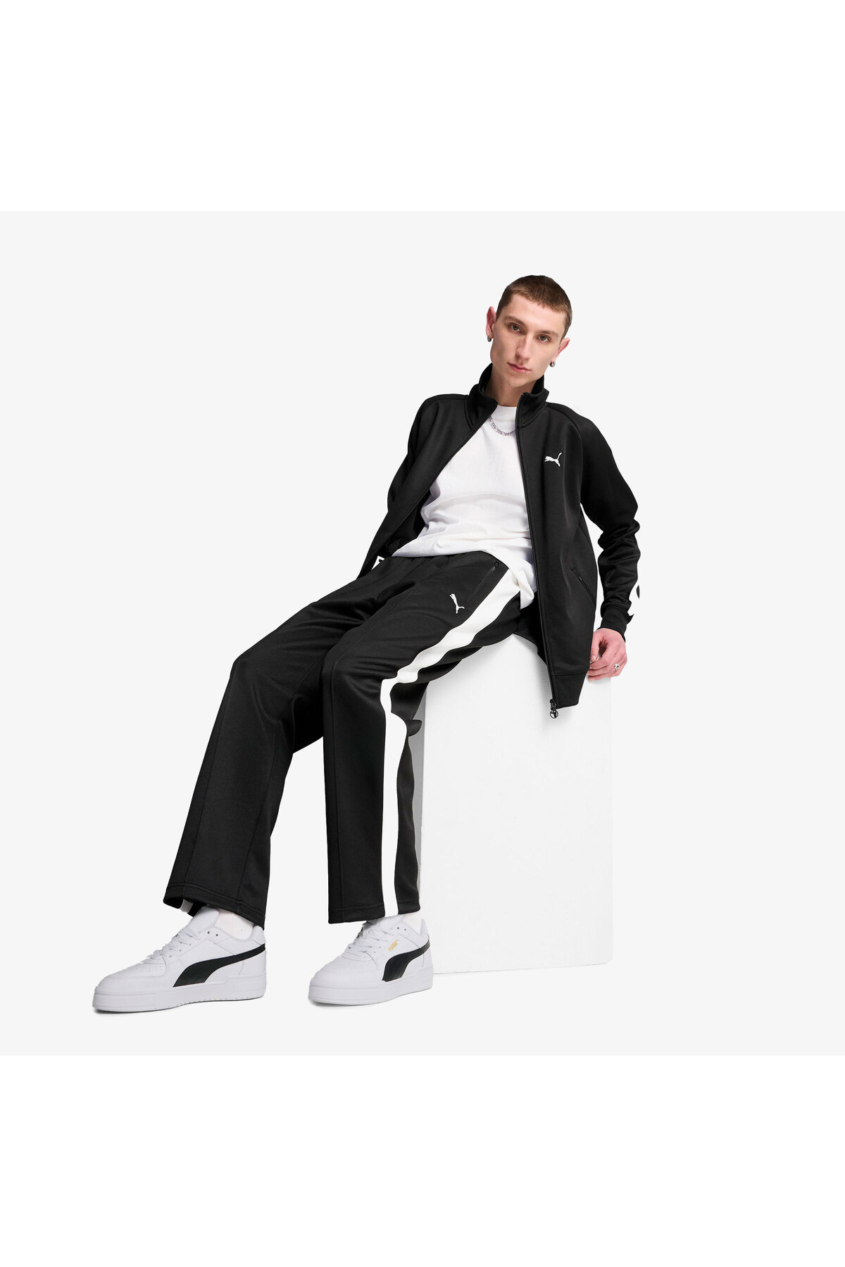 Puma T7 Always On Erkek Siyah Ceket görsel 3