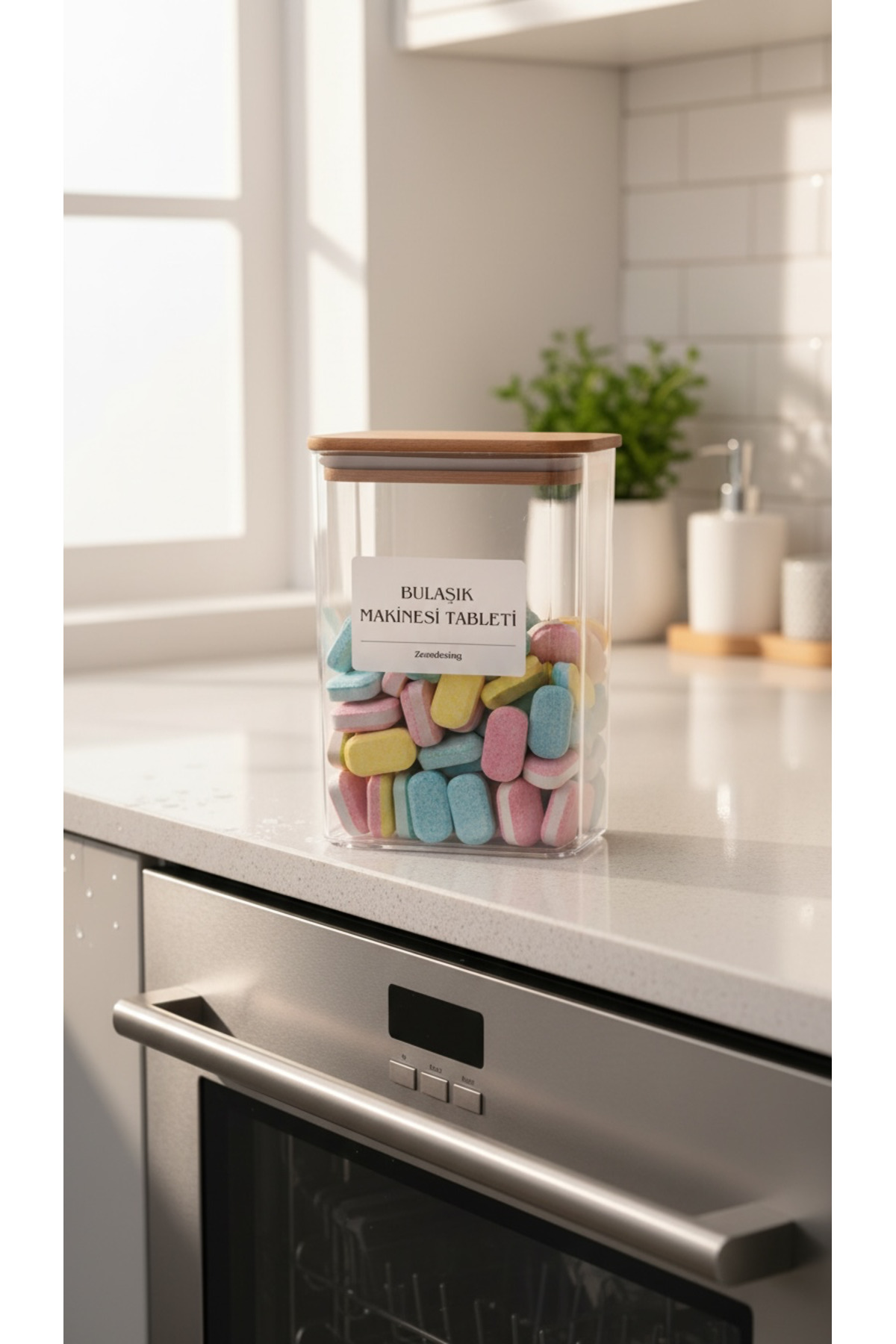 Dishwasher Tablet Detergent Box/jar