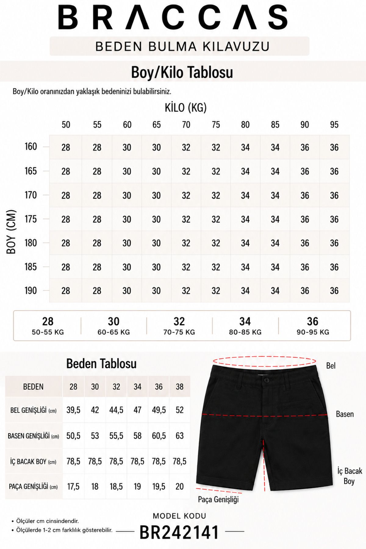 BRACCAS Erkek Yandan Cepli Klasik Bel Slim Fit Chino Şort Siyah görsel 8