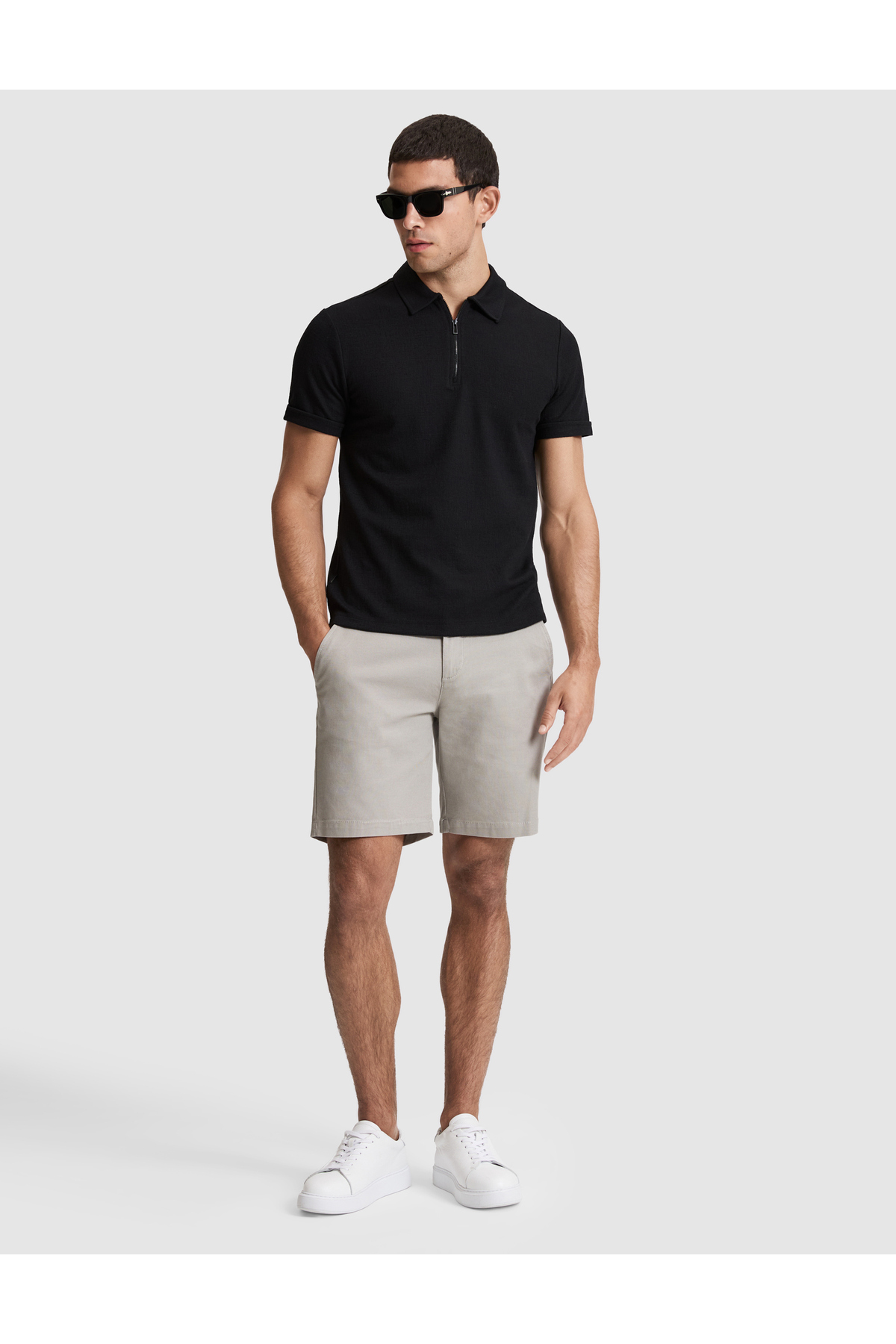 Pierre Cardin Taş Slim Fit Dokuma Şort 50308112-VR049 görsel 3
