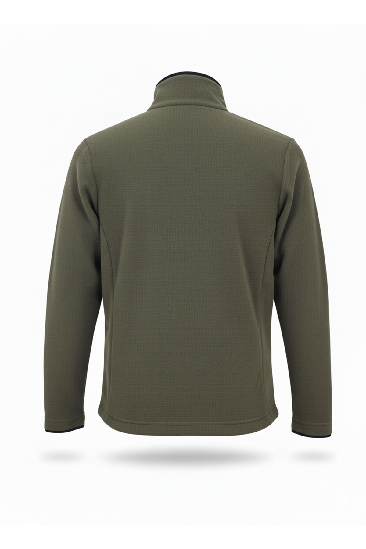 Kışlık Polar Playoff Coat Haki — خاکی 282523 — تصویر 4 از 4