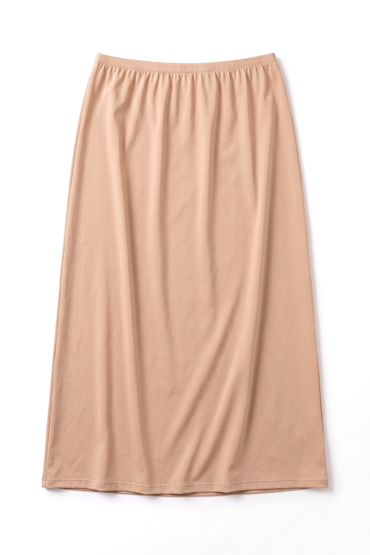 Öts Kadın Uzun Astar Jüpon Kombinezon, İnce Bel Lastikli (%95 Mikro Polyester - %5 Elastan) görsel 2