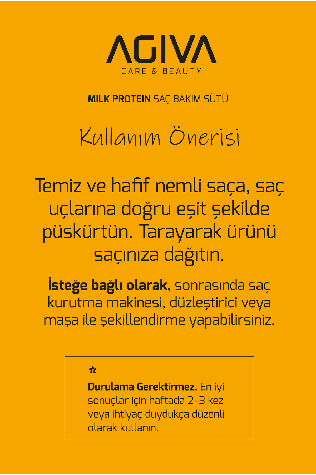 Milk Protein Saç Bakım Sütü – Kuru ve Yıpranmış Saçlar İçin Onarıcı Bakım 200 ml — 20055.3 — تصویر 6 از 7