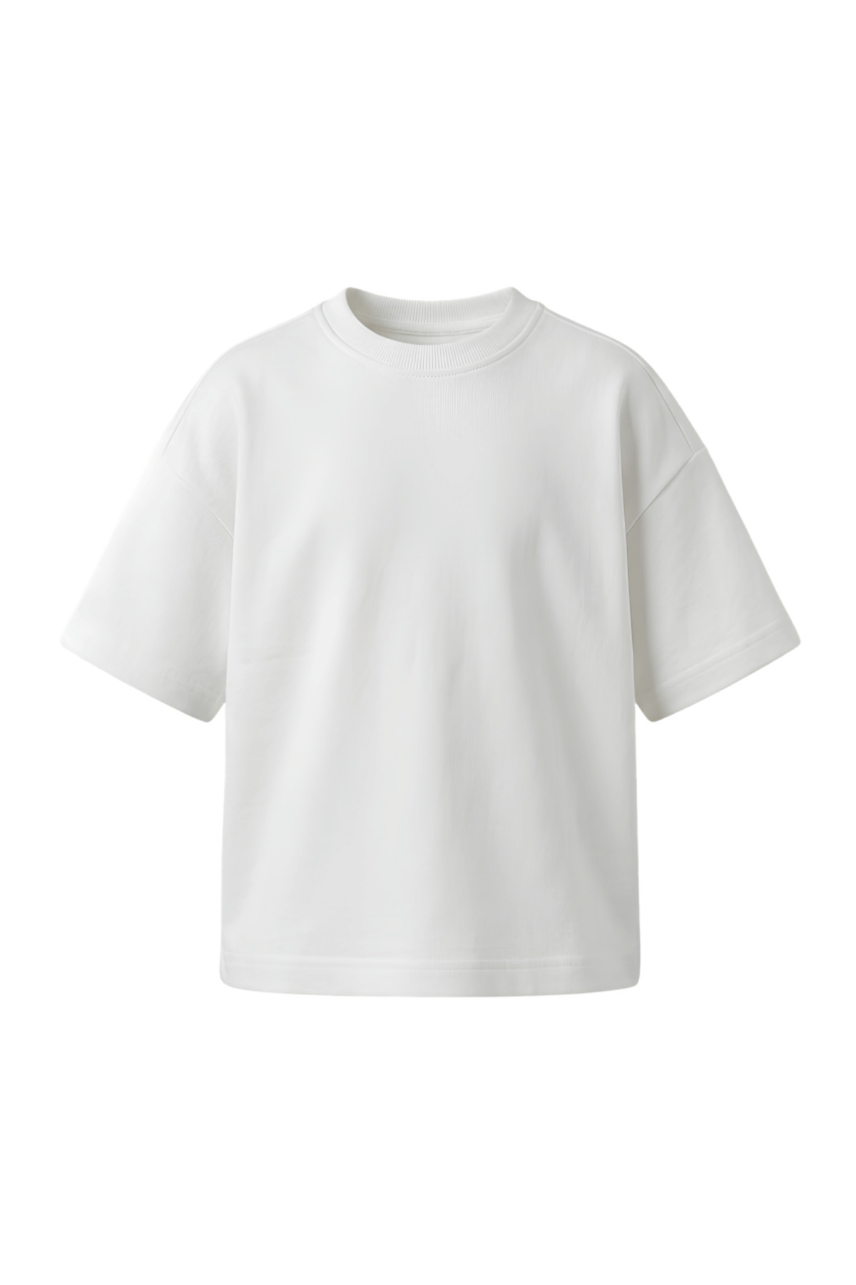 elibaby Cotton Oversize Baby Kids T-Shirt (Off-White)