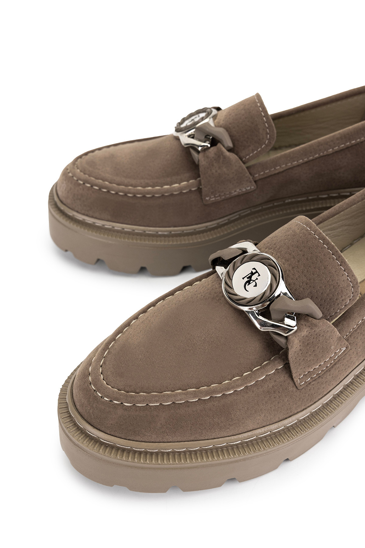 Tamer Tanca Kadın Vegan Loafer Ayakkabı 817 0890 Bn Ayk Sk22/23 görsel 3