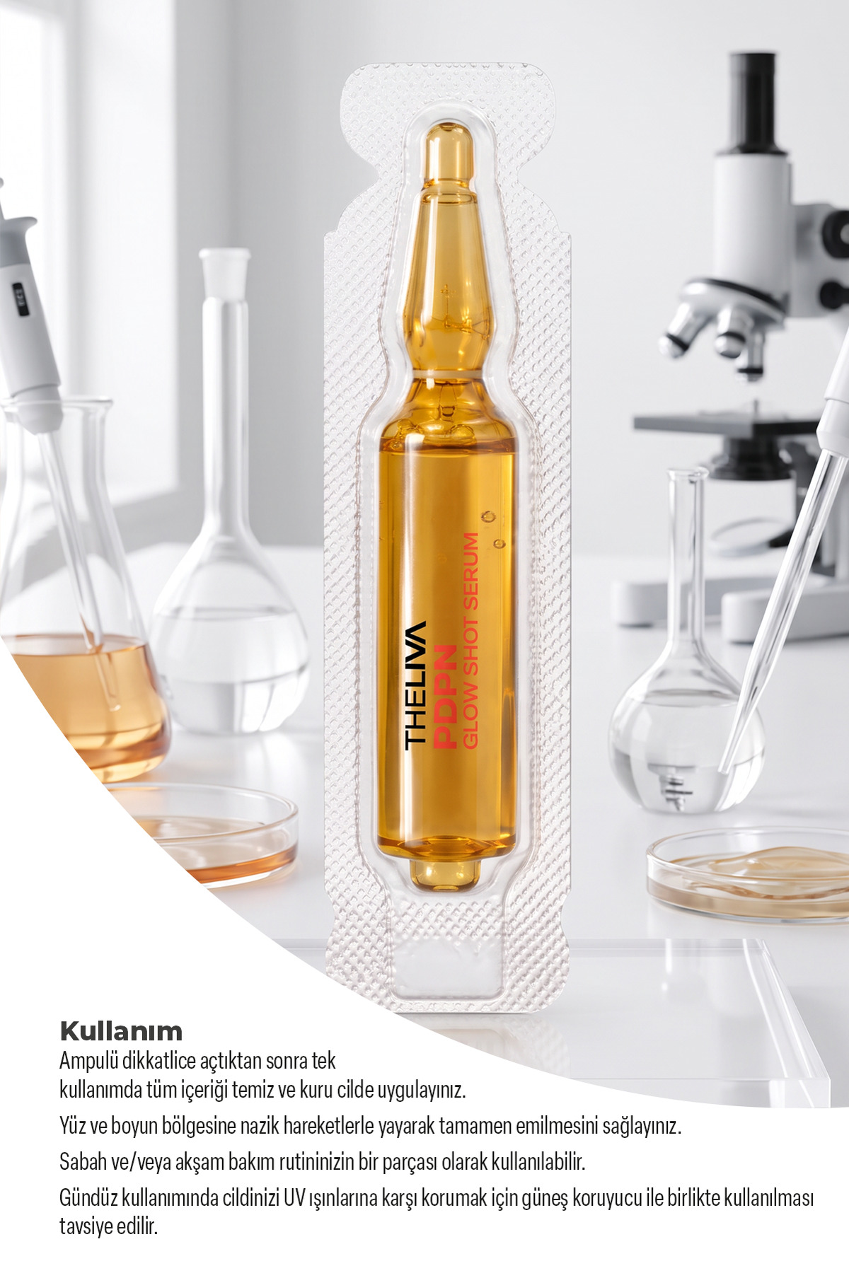 PDRN Glow Shot – Işıltı Veren Aydınlatıcı Ampul, Cam Cilt Etkisi, 5'li Paket — Glowshot — تصویر 8 از 8