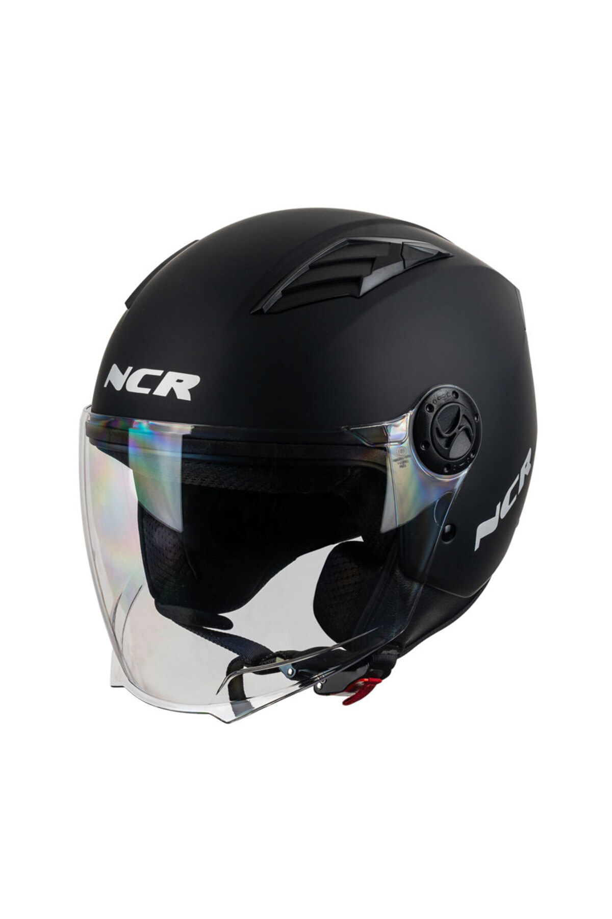 NCR Air Çenesiz Kask Mat Siyah (ECE BELGELİ)