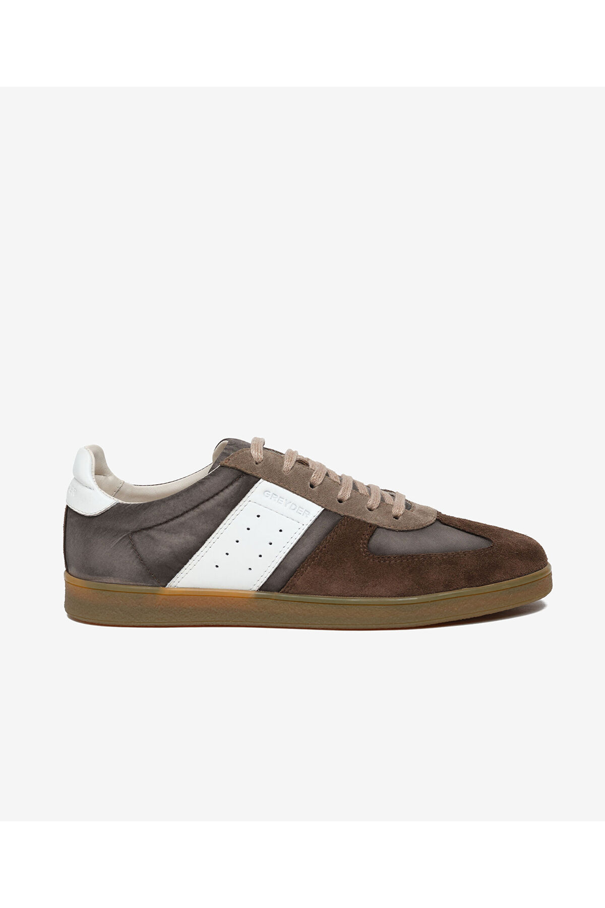 Erkek Kahverengi Hakiki Deri Sneaker Ayakkabı 6Y1SA18940