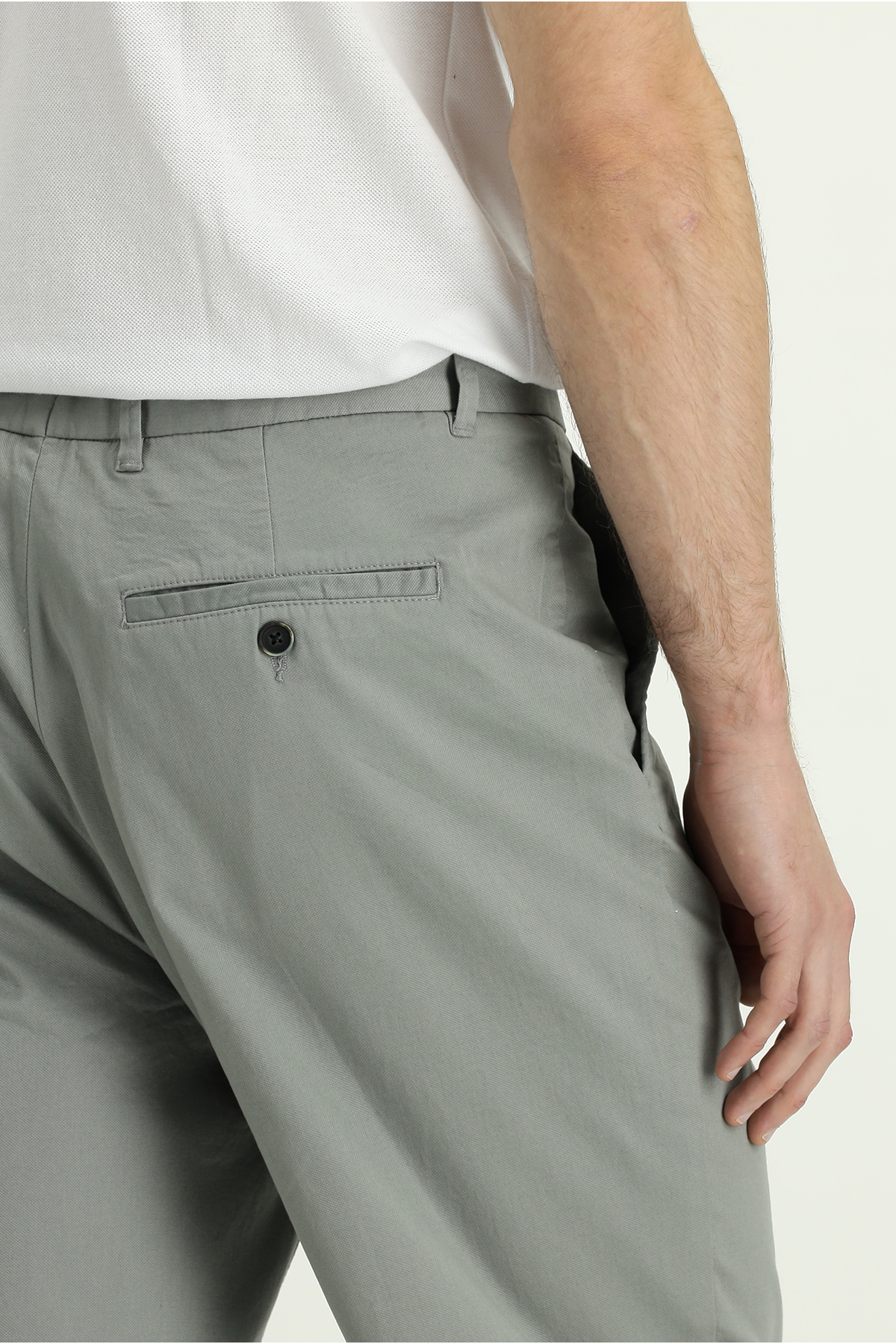 Kiğılı Regular Fit Standart Kesim Likralı Kanvas / Chino Pantolon görsel 7