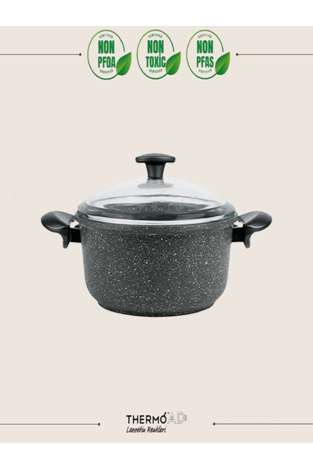 Deep Pot Love Series 28 cm Grey