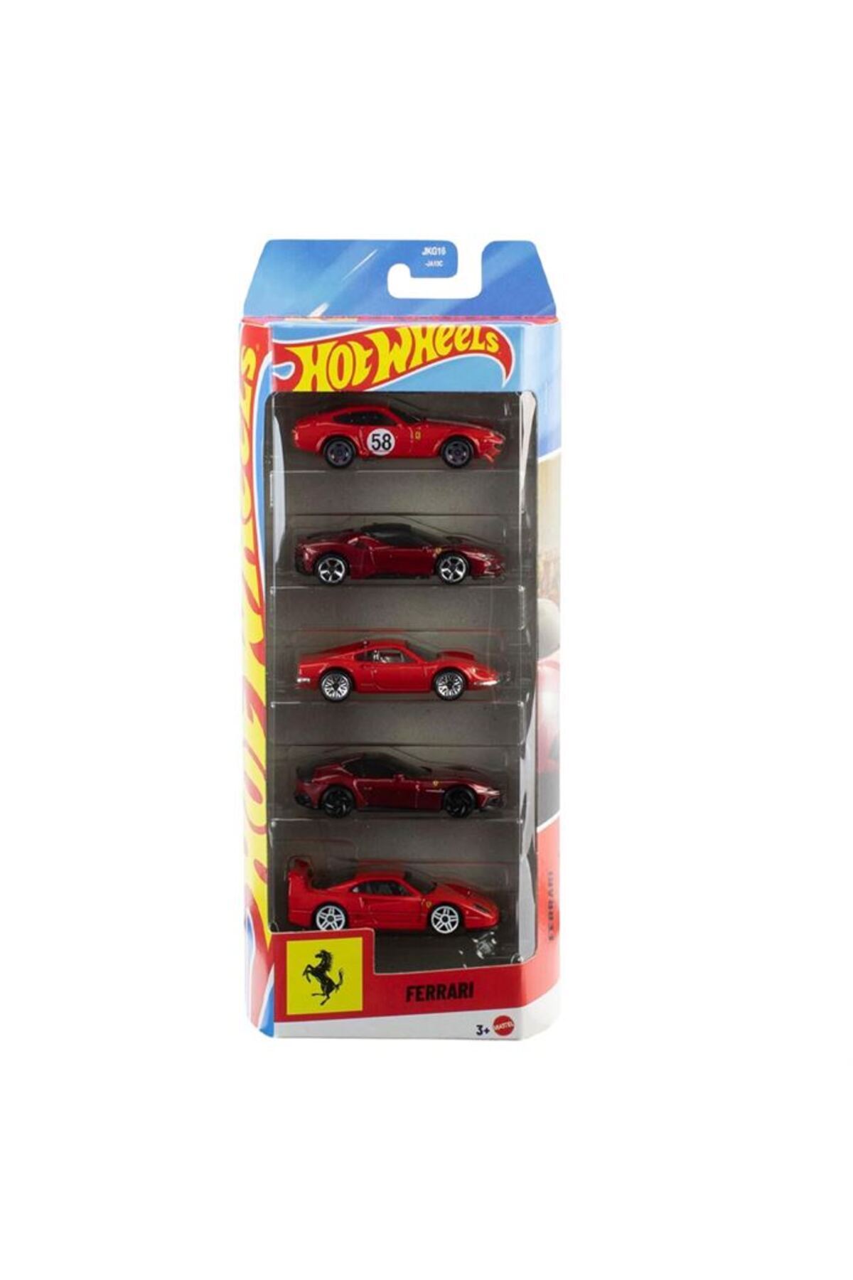 Hot Wheels Ferrari 5 Pack ミニカーセット（海外購入品） HOT WHEELS ® 5 Parçalı Ferrari Araba Seti JLN12 - Fiyatı, Yorumları
