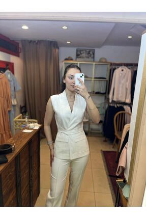 Başak Bulut Butik Sofia Kruvaze Bluz